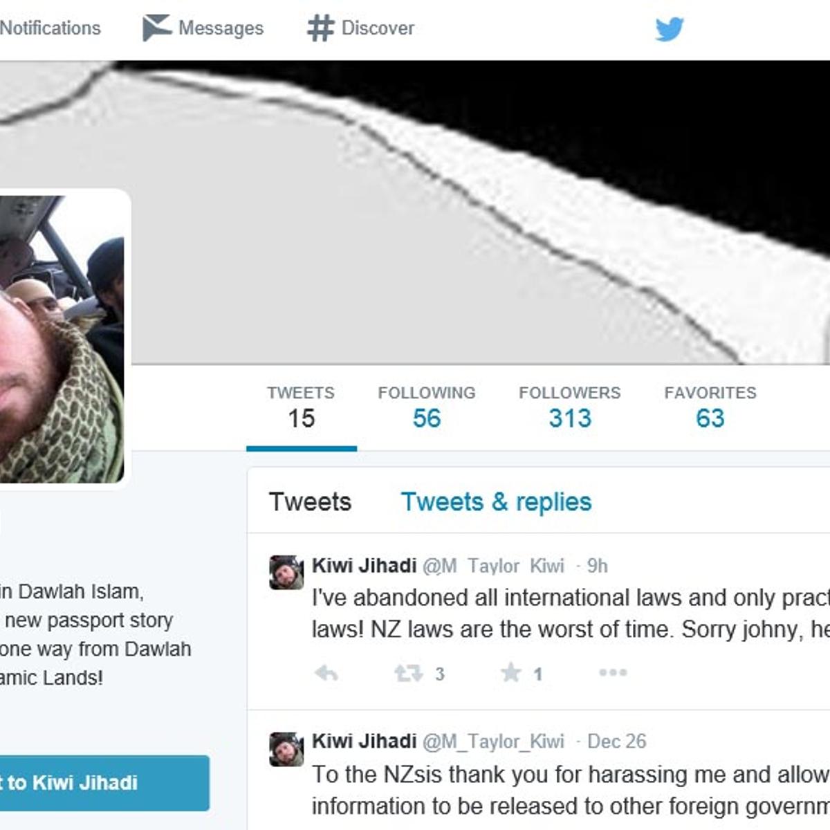 This screenshot shows Mark Taylor's twitter profile before it was suspended.