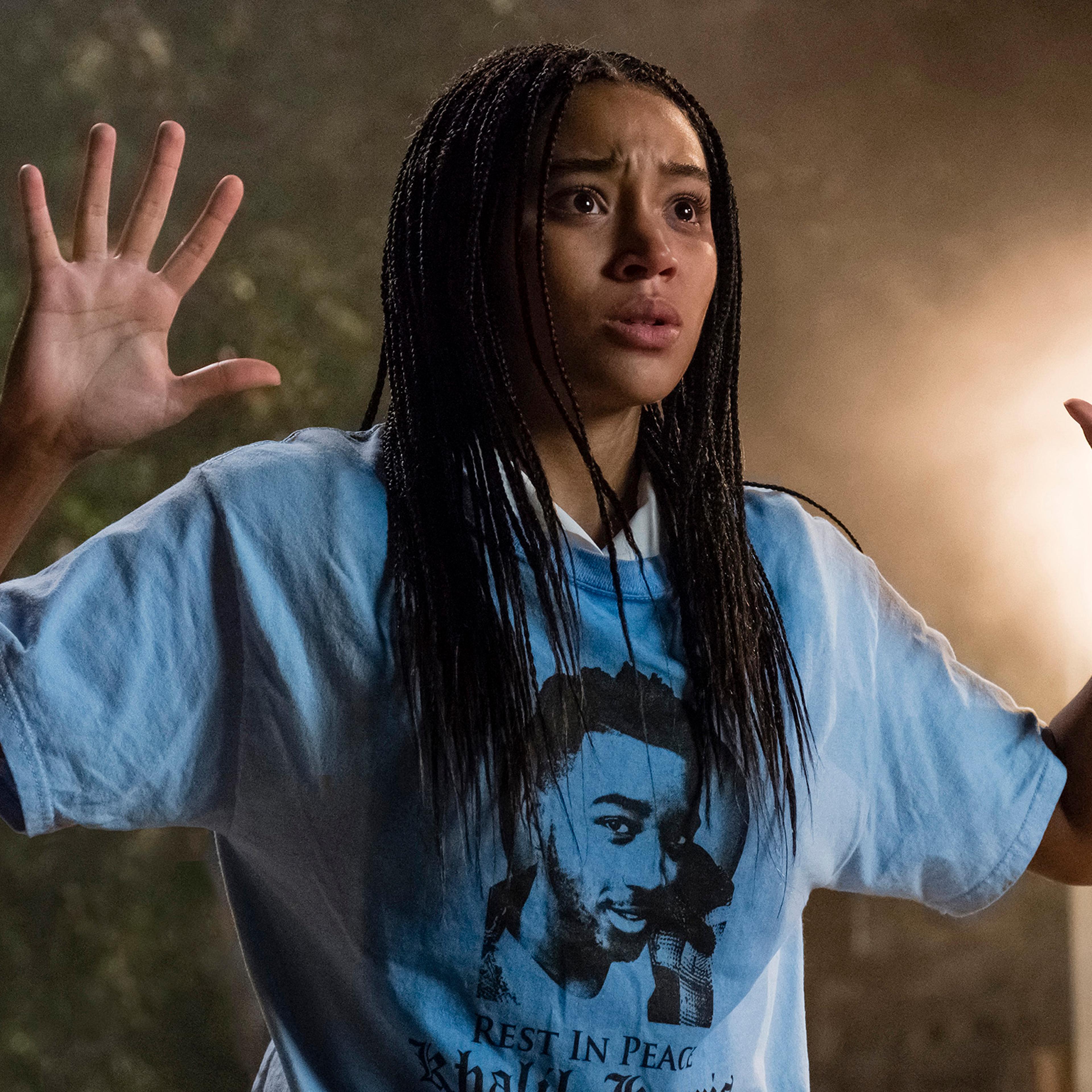 Amandla Stenberg stars in THE HATE U GIVE.