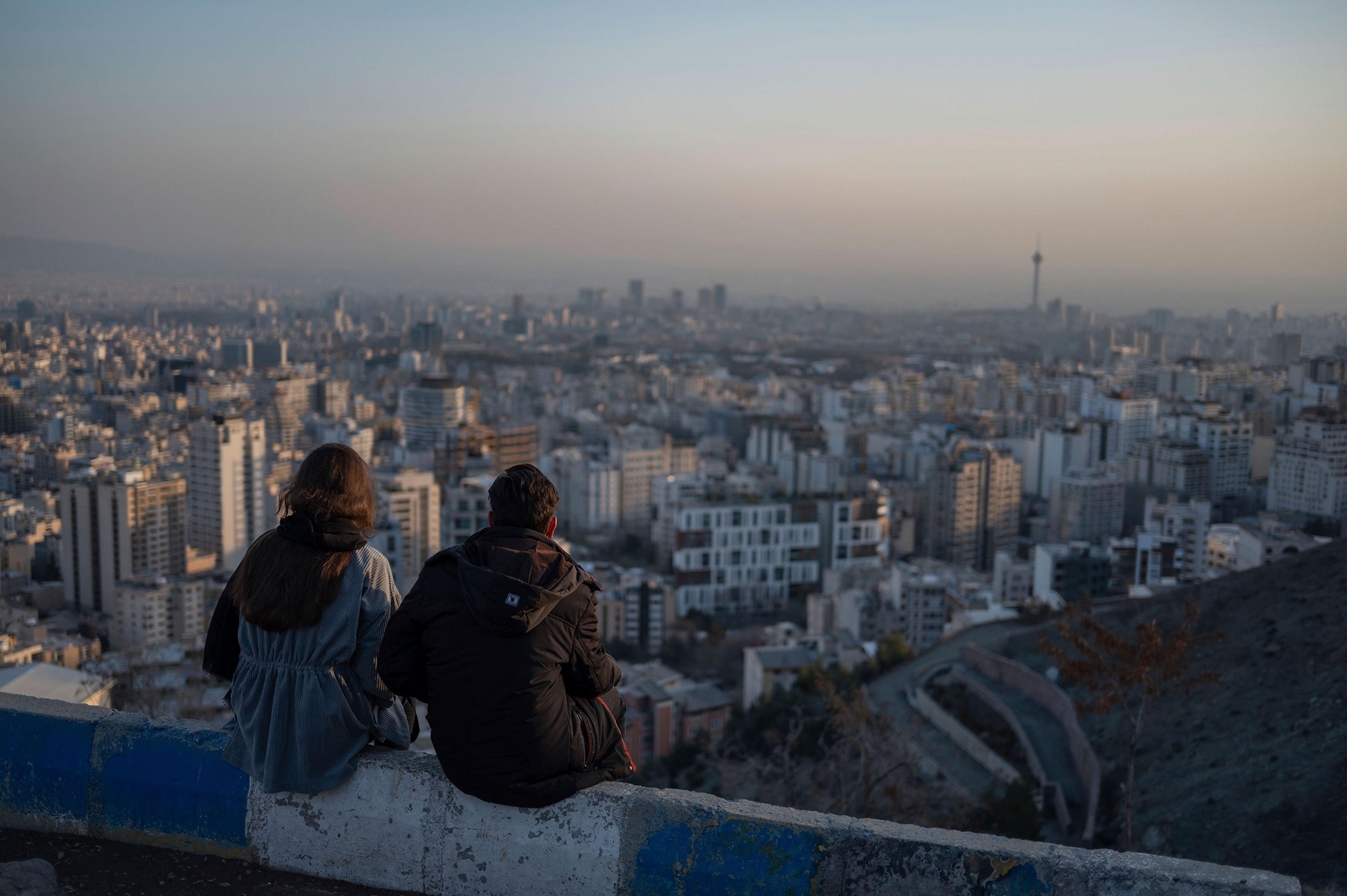 iran protests inside tehran with the silent majority
