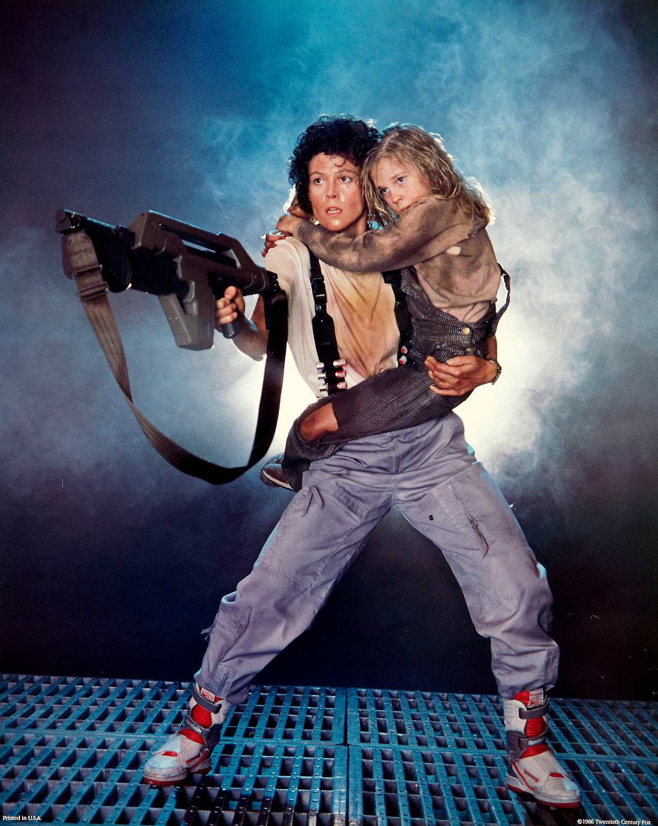 Sigourney Weaver in "Aliens"