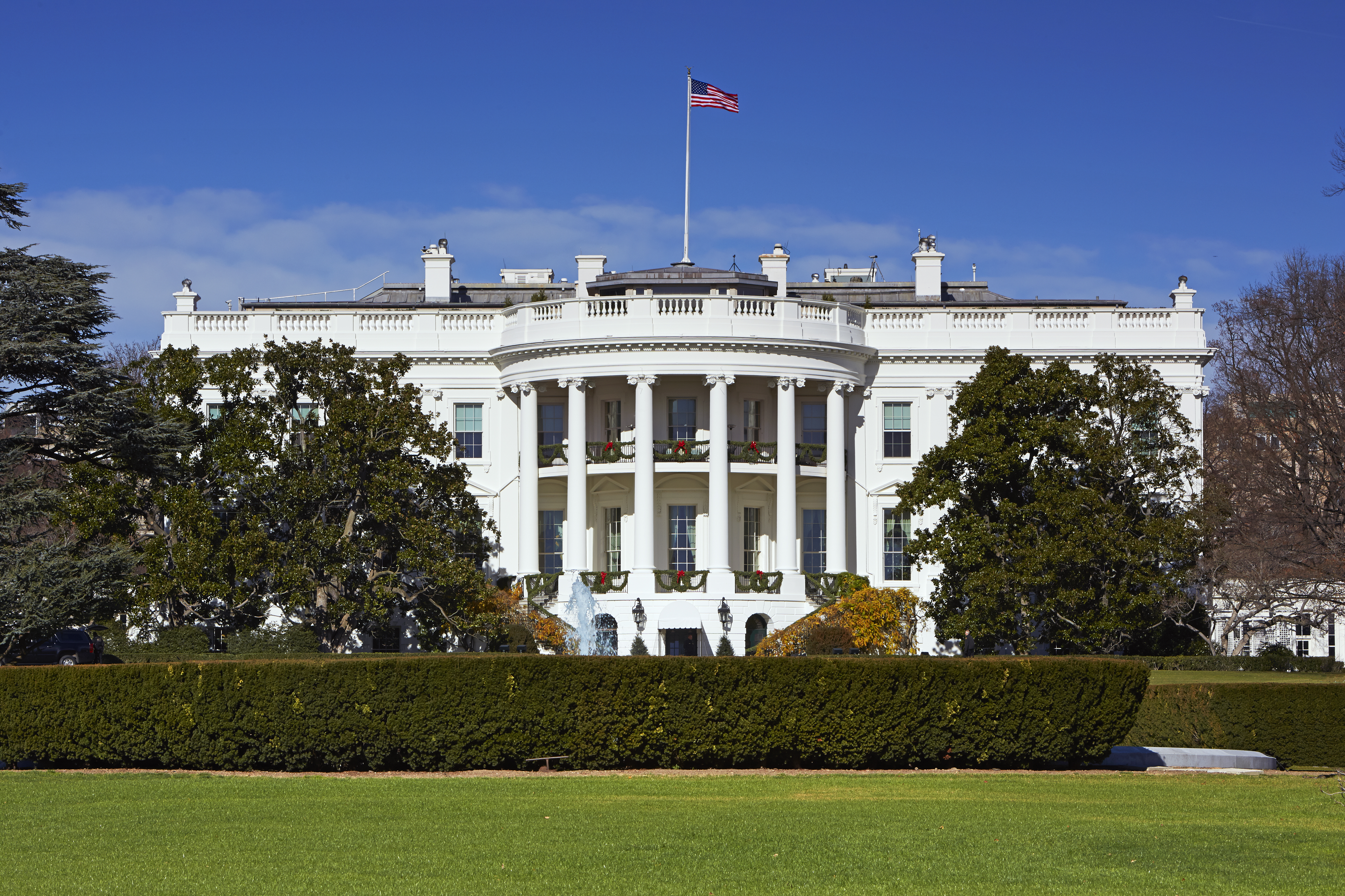 White House at midday
