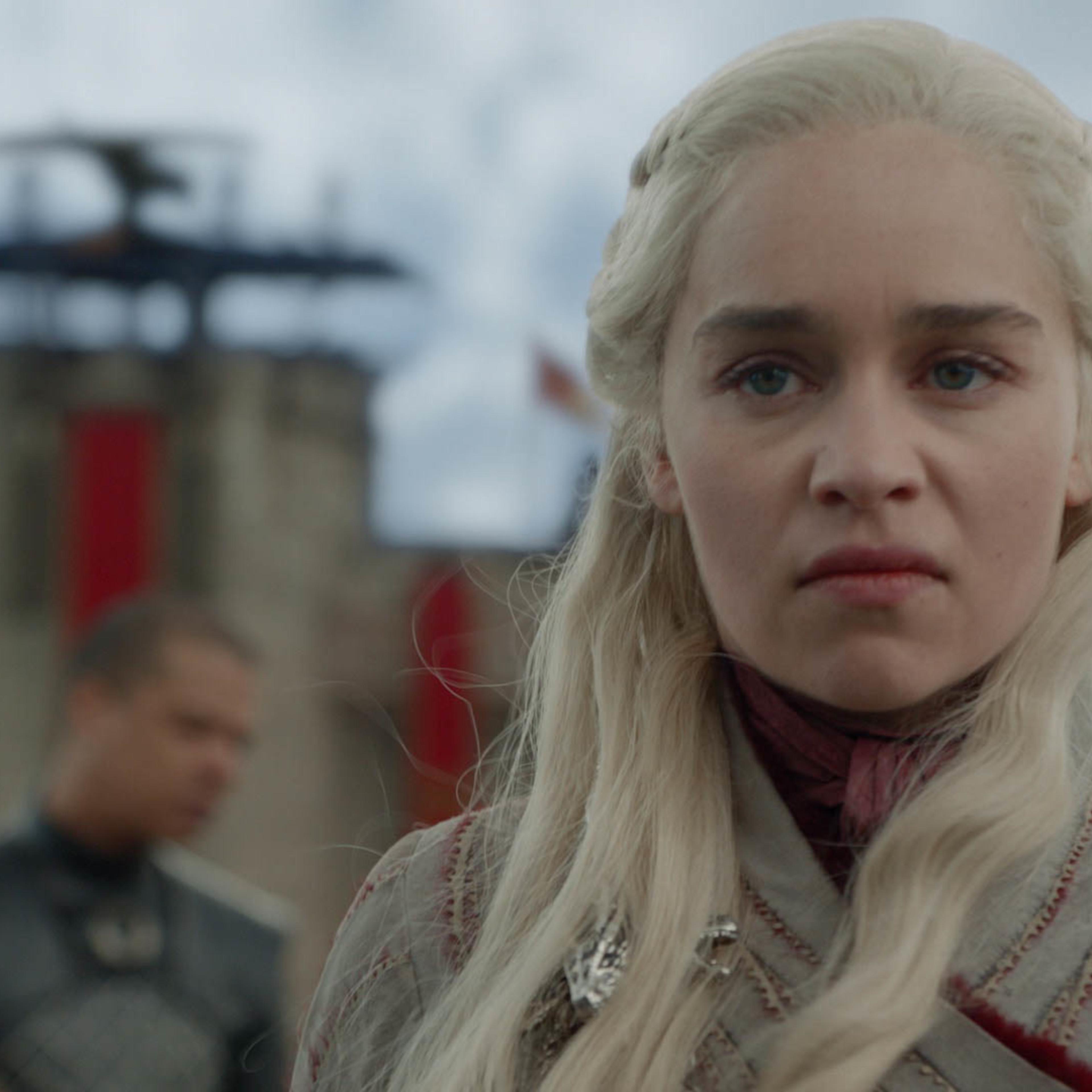 Daenerys reacts to the death of Missandei in Game of Thrones season 8 episode 4