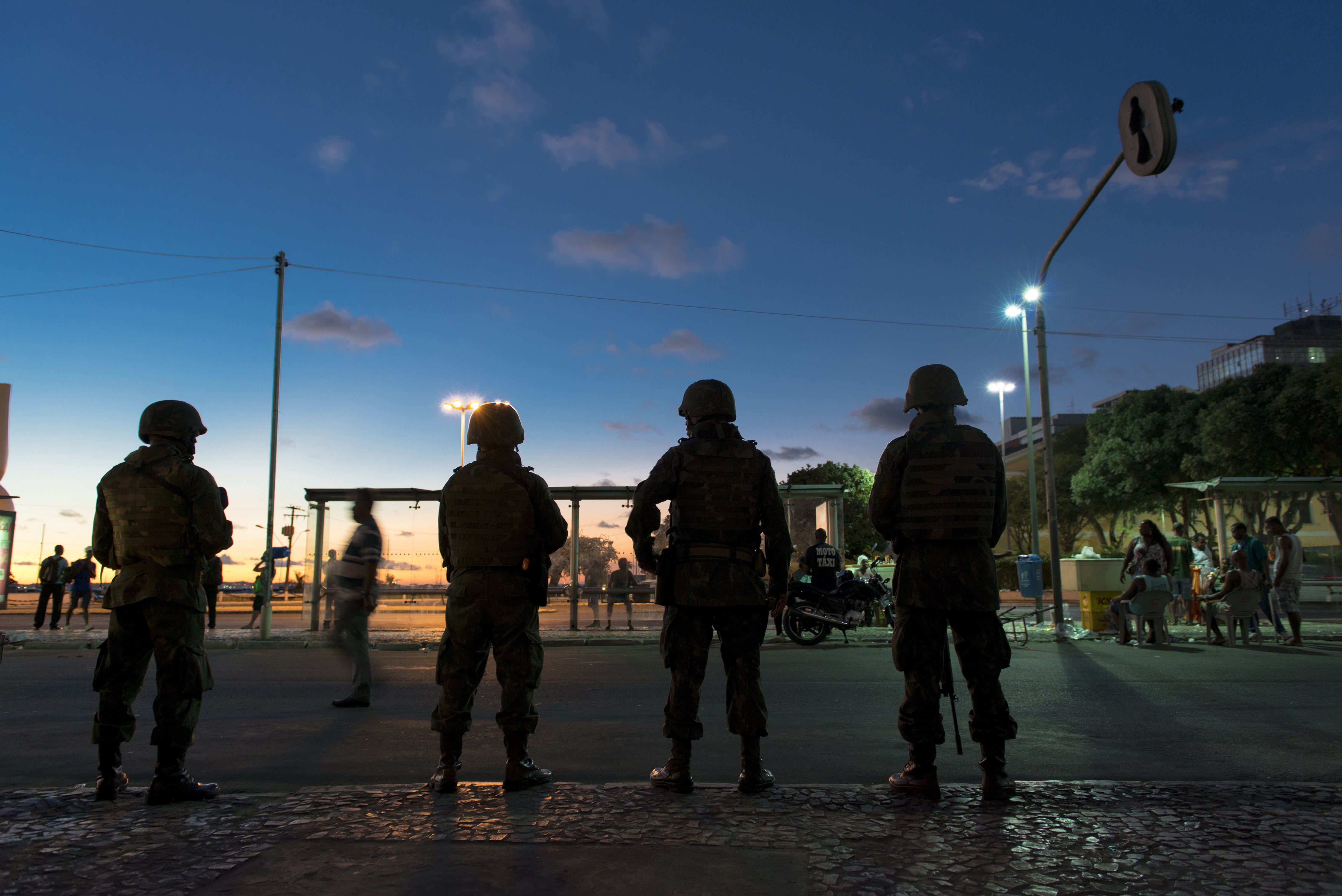 BRAZIL-POLICE-STRIKE-ARMY