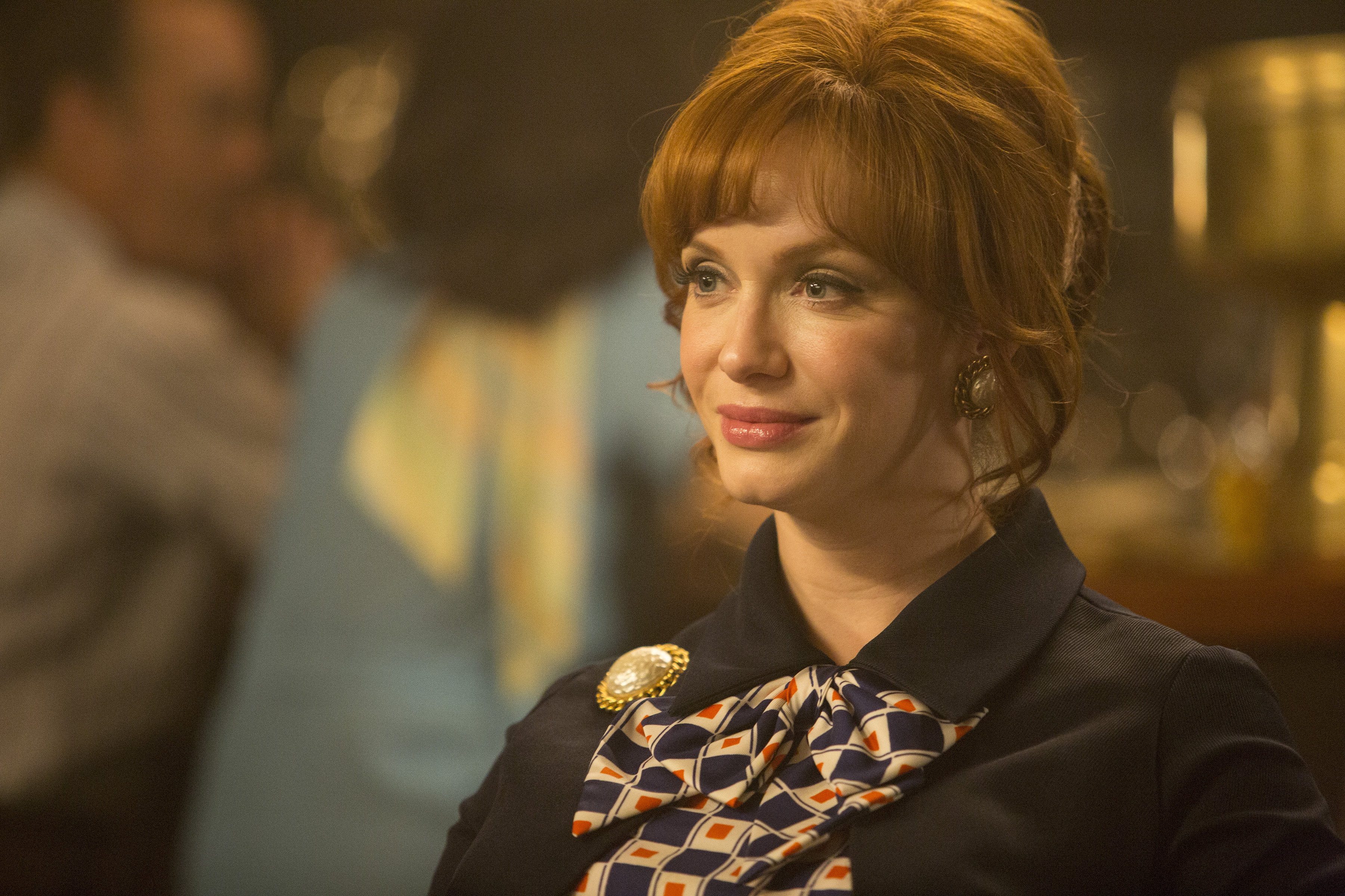 Christina Hendricks as Joan Harris - Mad Men _ Season 7B, Episode 11 - Photo Credit: Justina Mintz/AMC