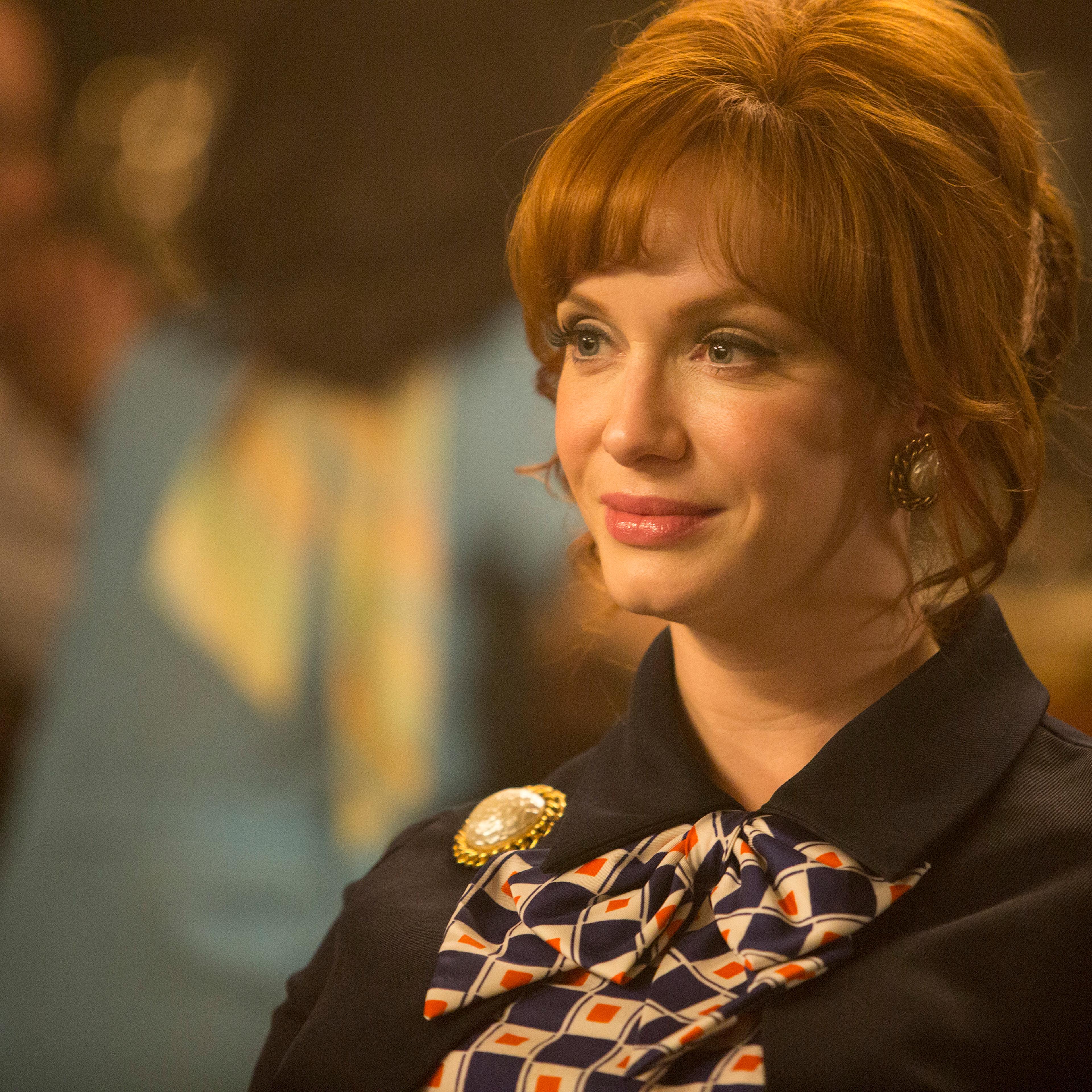 Christina Hendricks as Joan Harris - Mad Men _ Season 7B, Episode 11 - Photo Credit: Justina Mintz/AMC