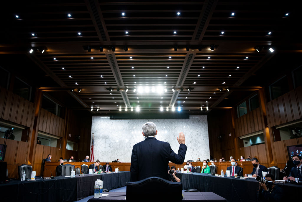 Senate Judiciary Committee Hears Testimony From Attorney General Nominee Merrick Garland