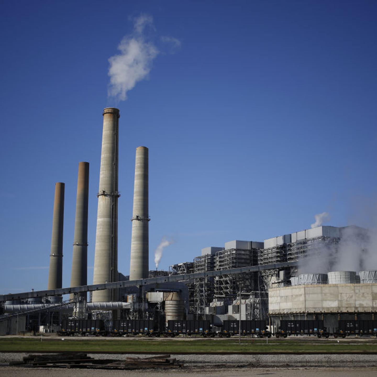Operations Inside The NRG Energy Inc. Coal Power Plant