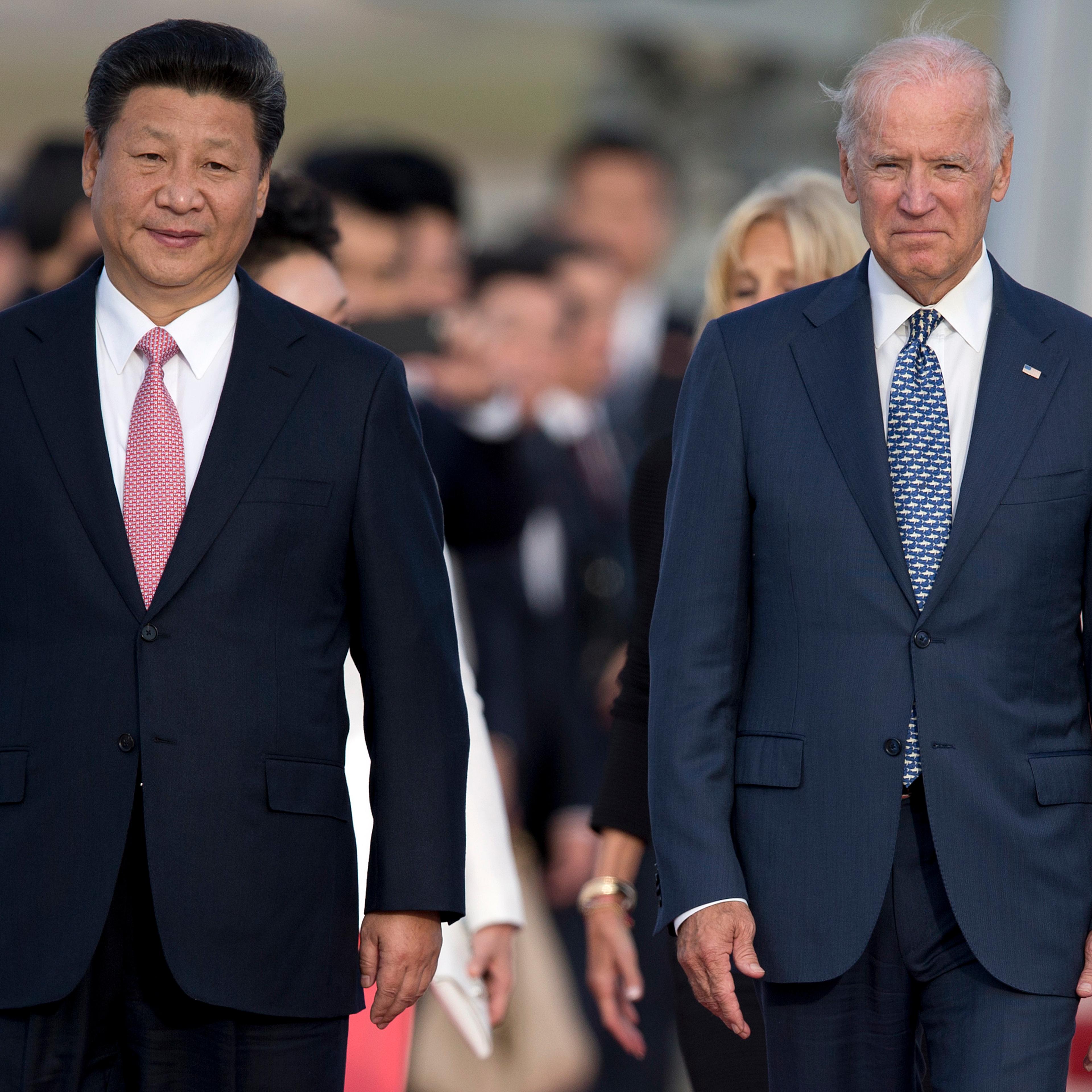 Xi Jinping, Joe Biden