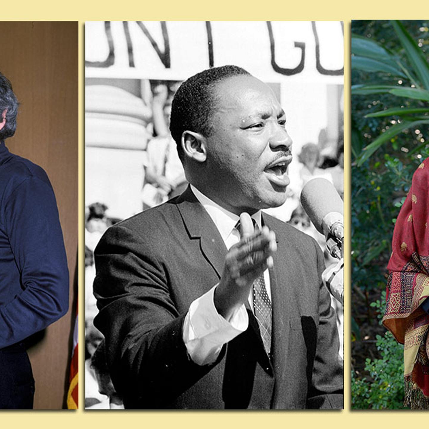 Jim Henson, Martin Luther King, Jr. and Jane Goodall