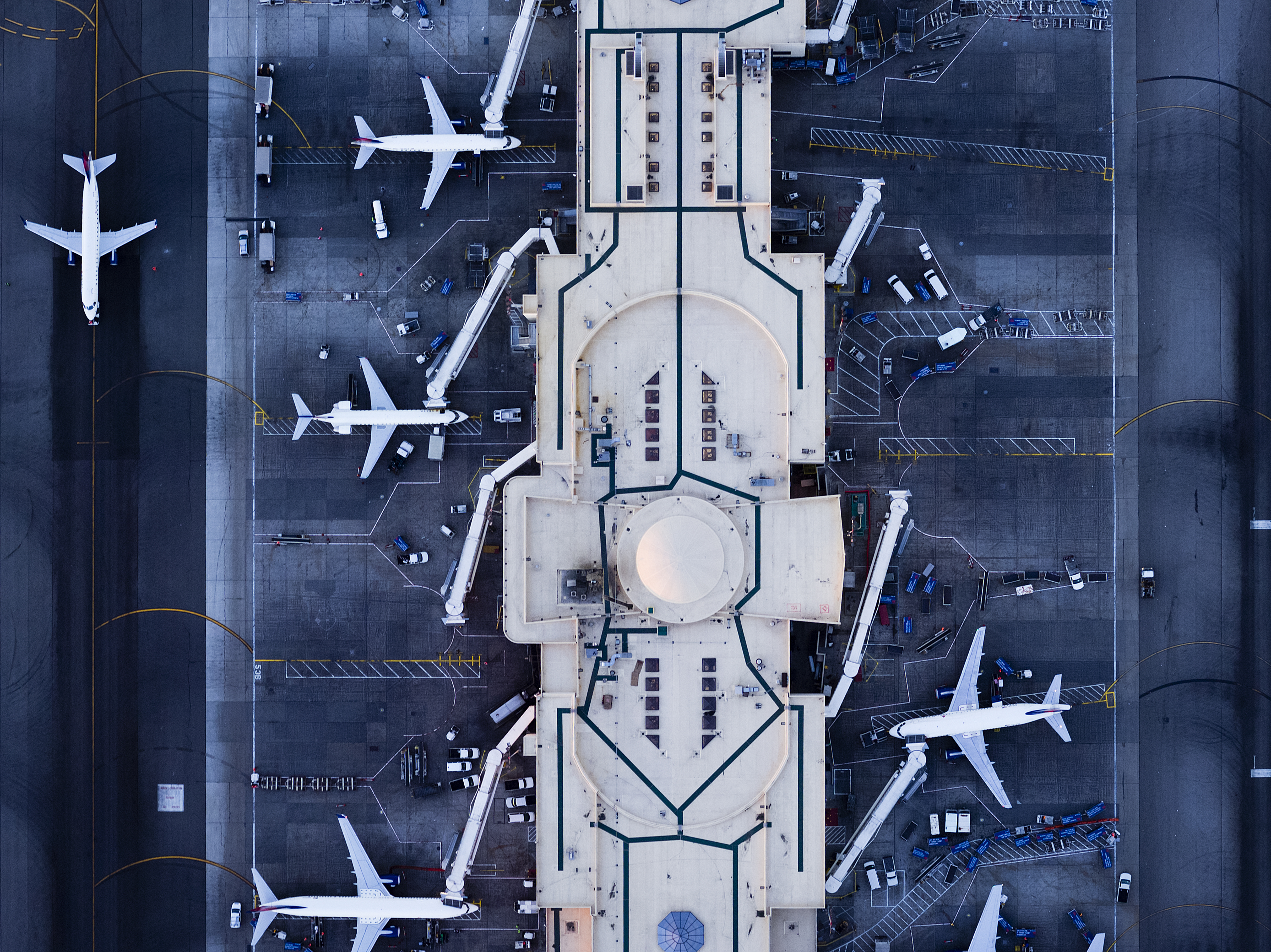 LAX in Los Angeles.