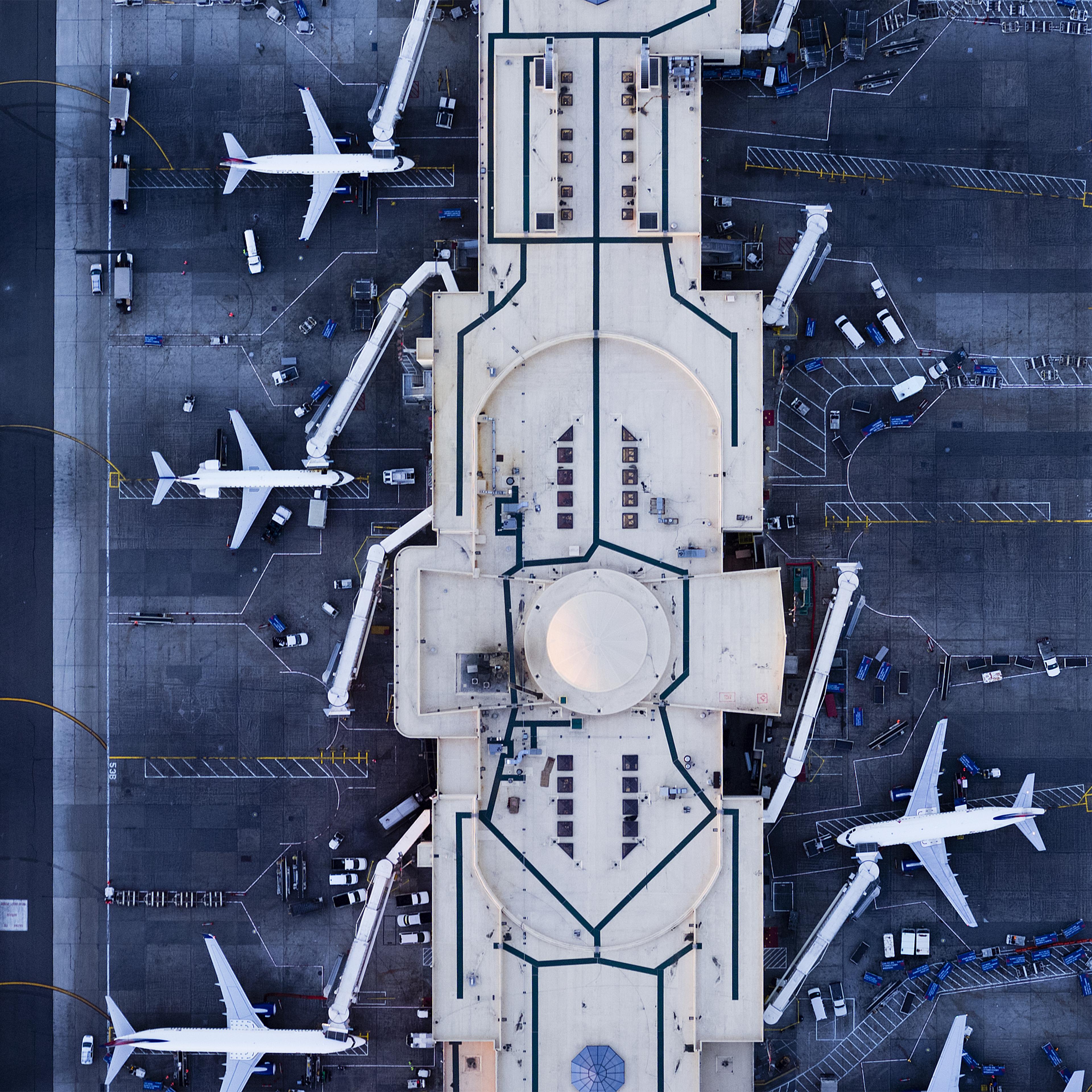 LAX in Los Angeles.