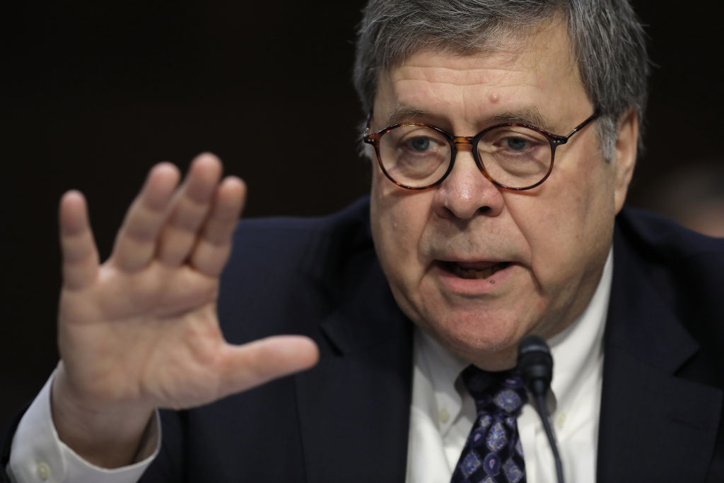 Senate Holds Confirmation Hearing For Attorney General Nominee William Barr