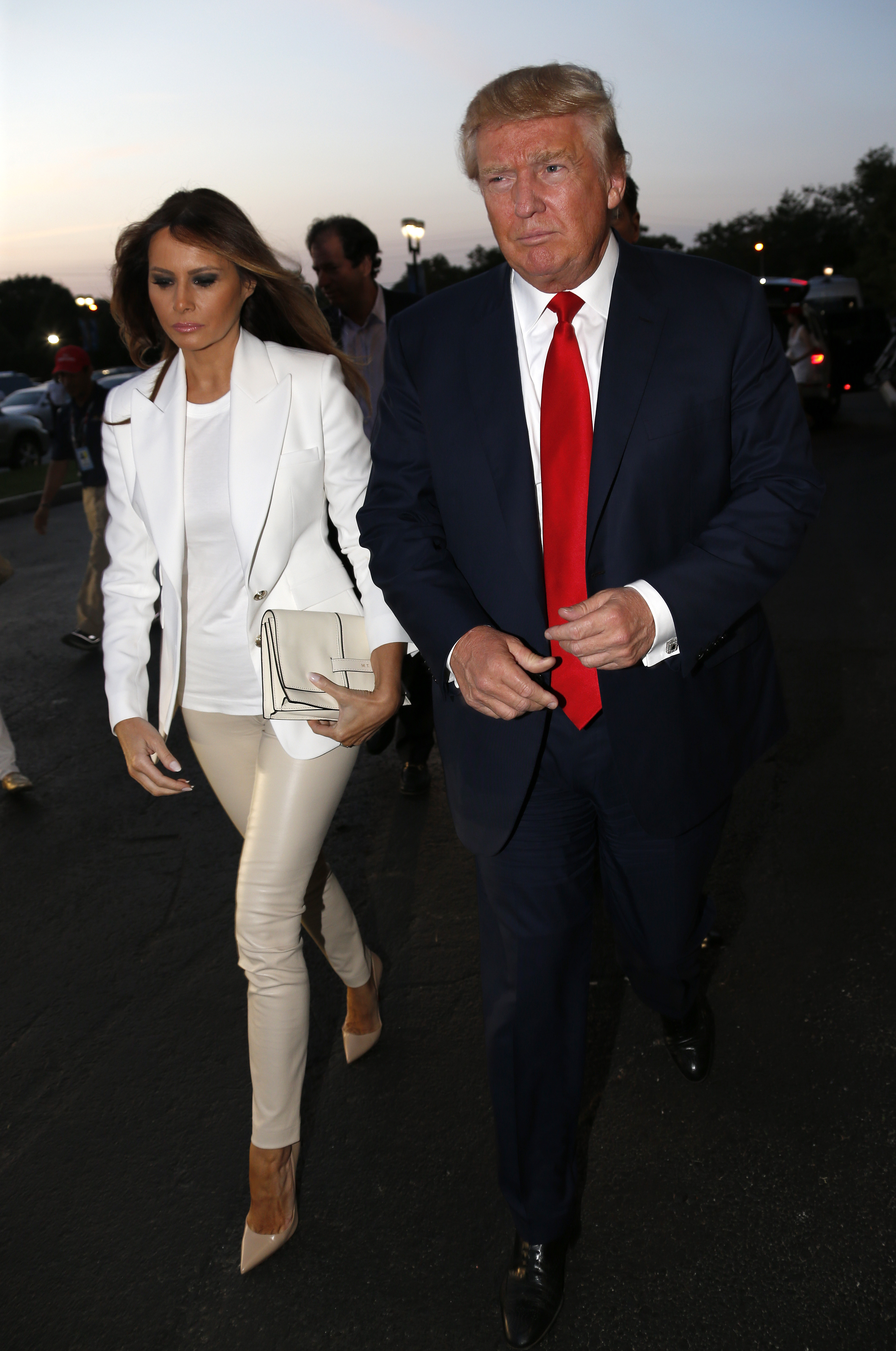 Donald Trump and Melania Trump