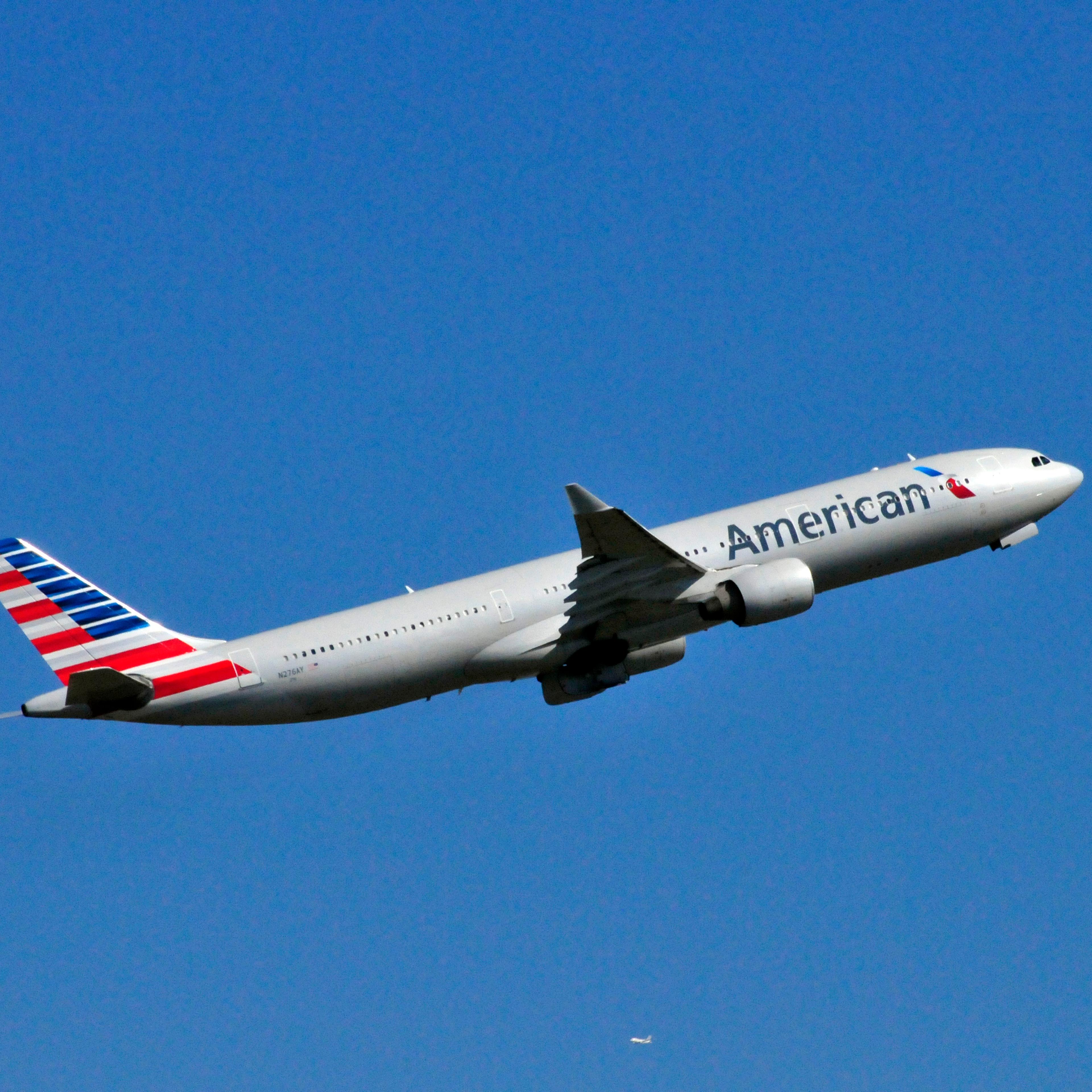 Airbus A330-N276AY belonging to American Airlines.