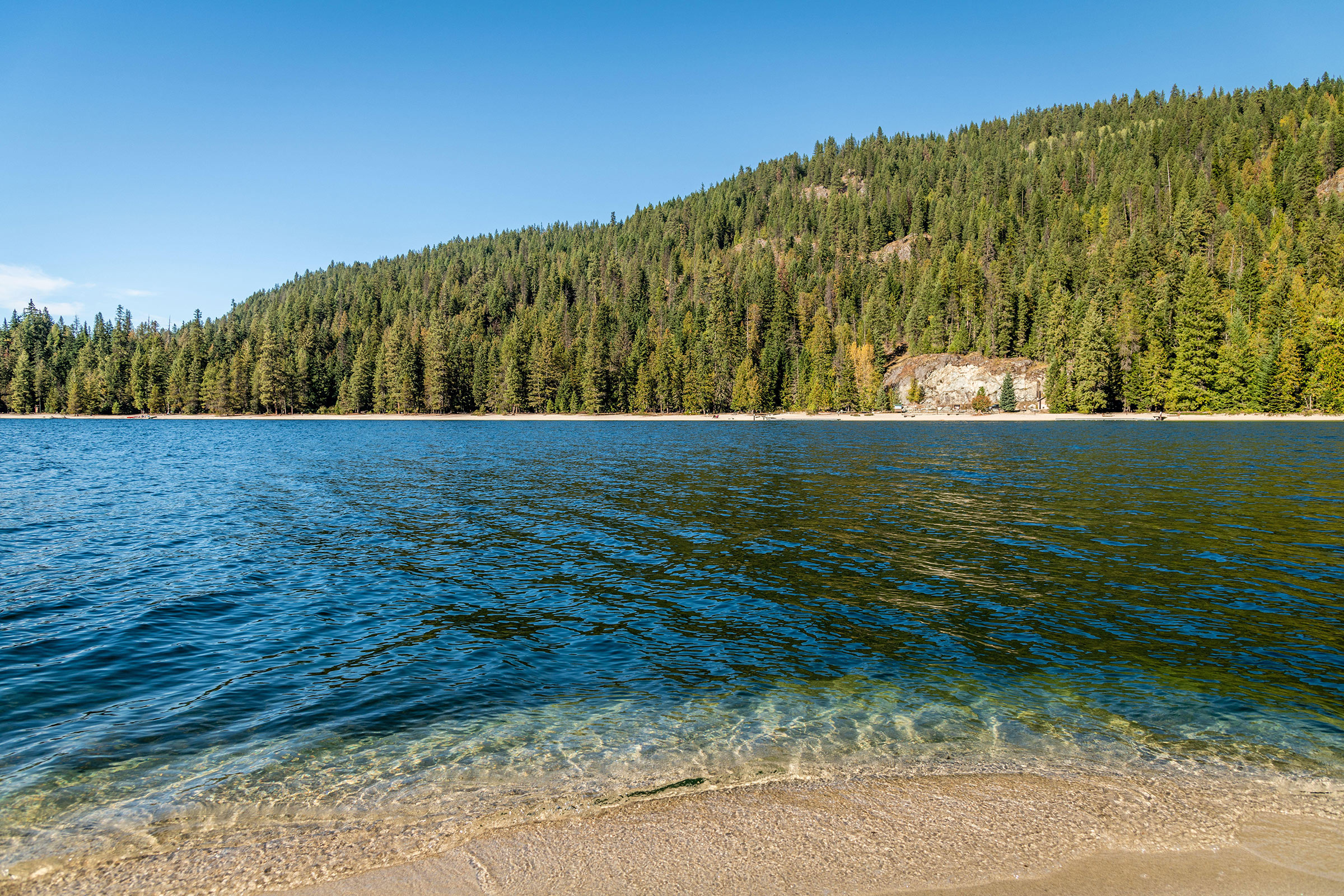 Chantell and Mike Sackett have been waging a 15-year legal battle with the EPA over whether they can build a home near Priest Lake, Idaho (pictured).