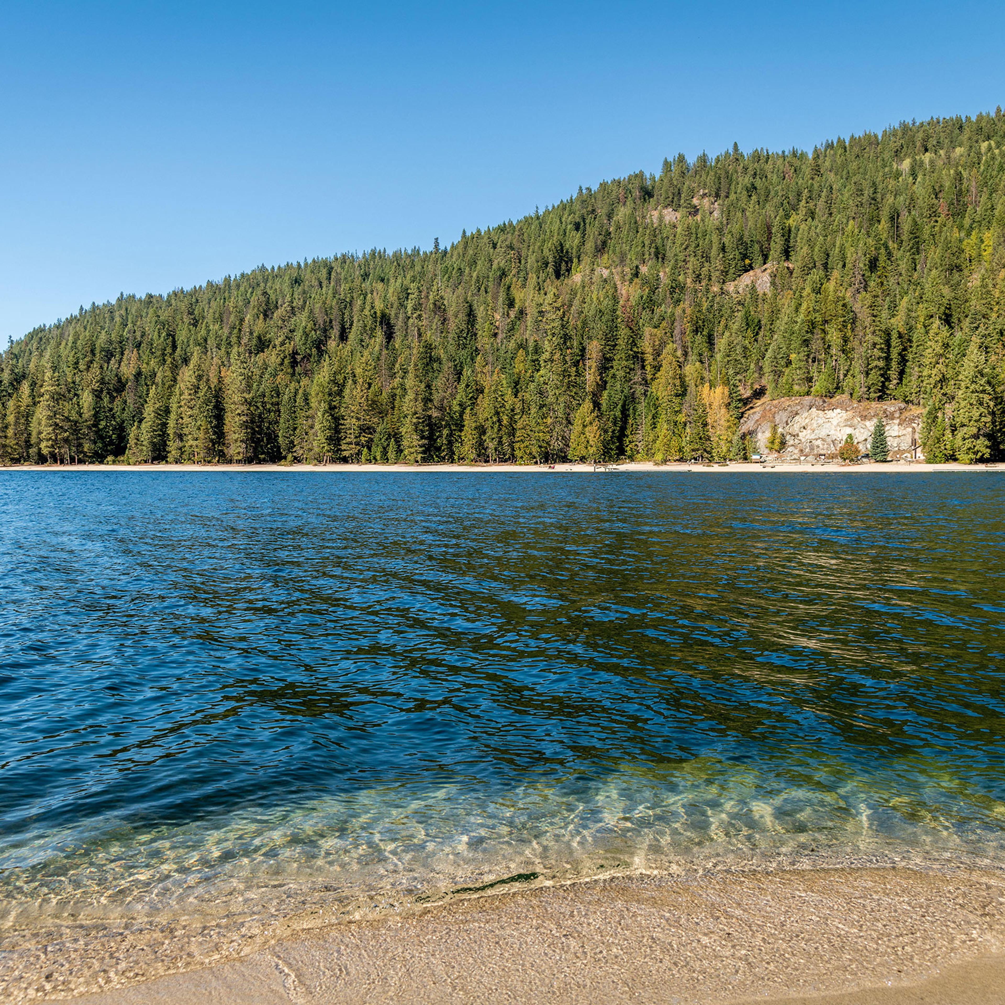 Chantell and Mike Sackett have been waging a 15-year legal battle with the EPA over whether they can build a home near Priest Lake, Idaho (pictured).