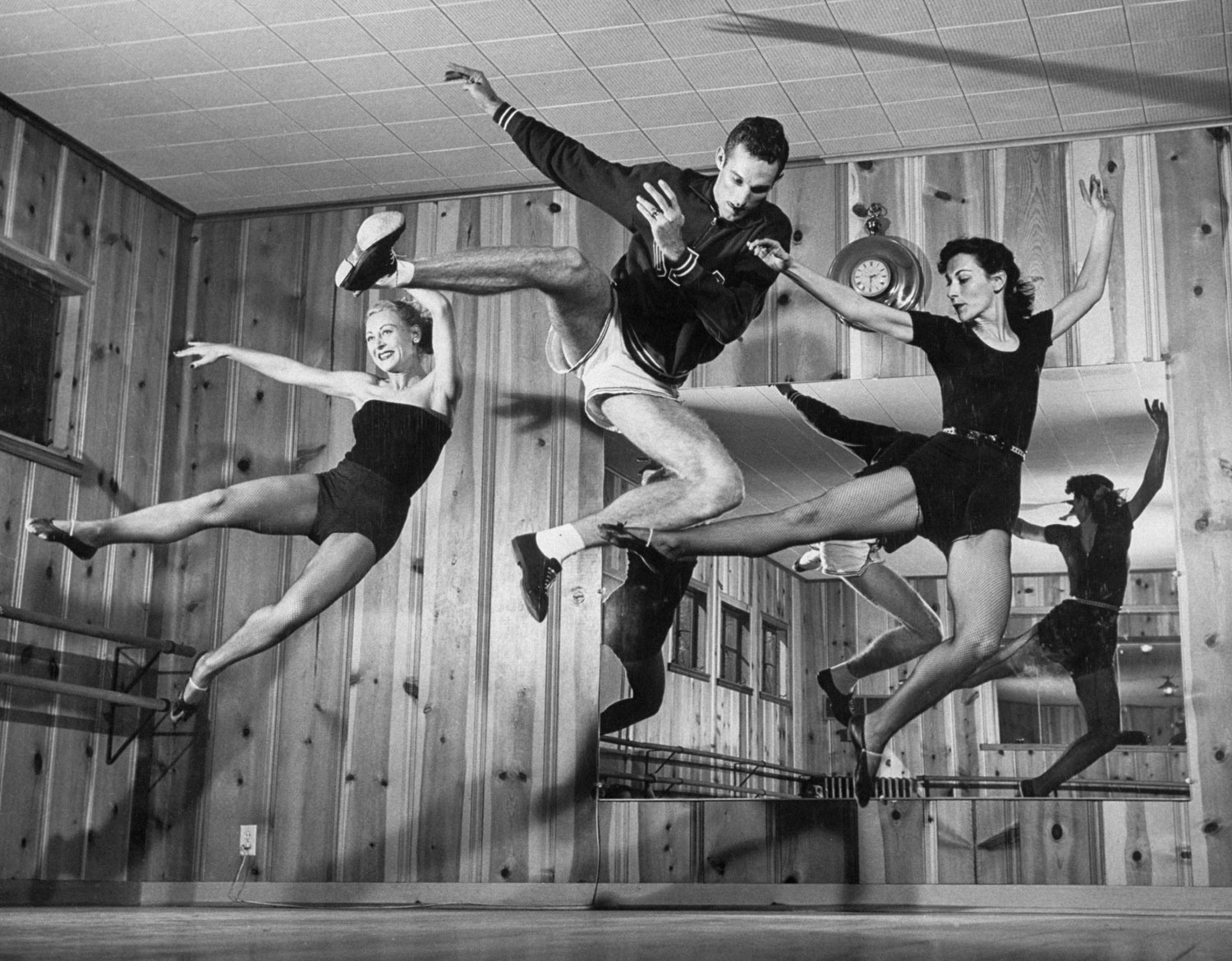 Dance class, 1952.