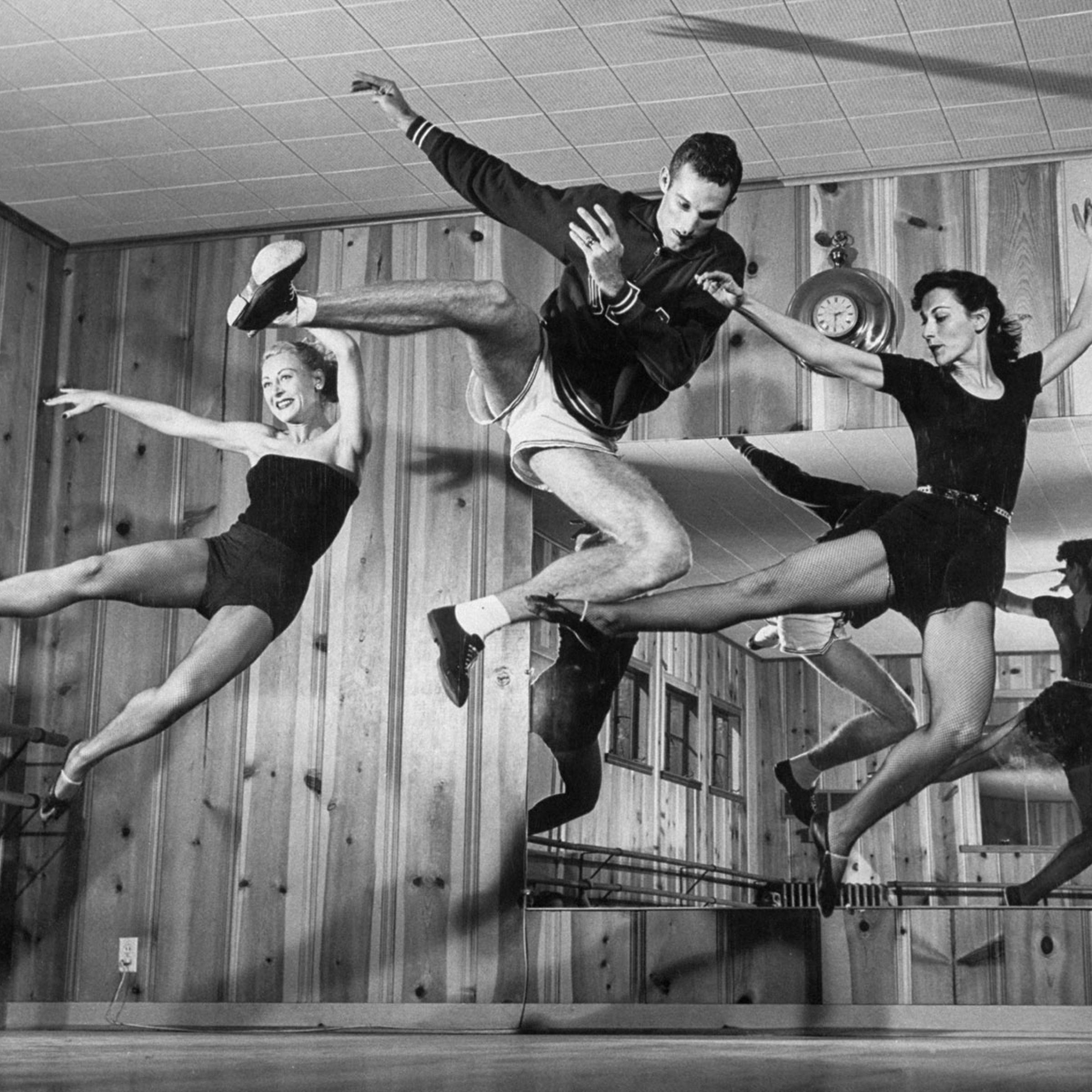 Dance class, 1952.