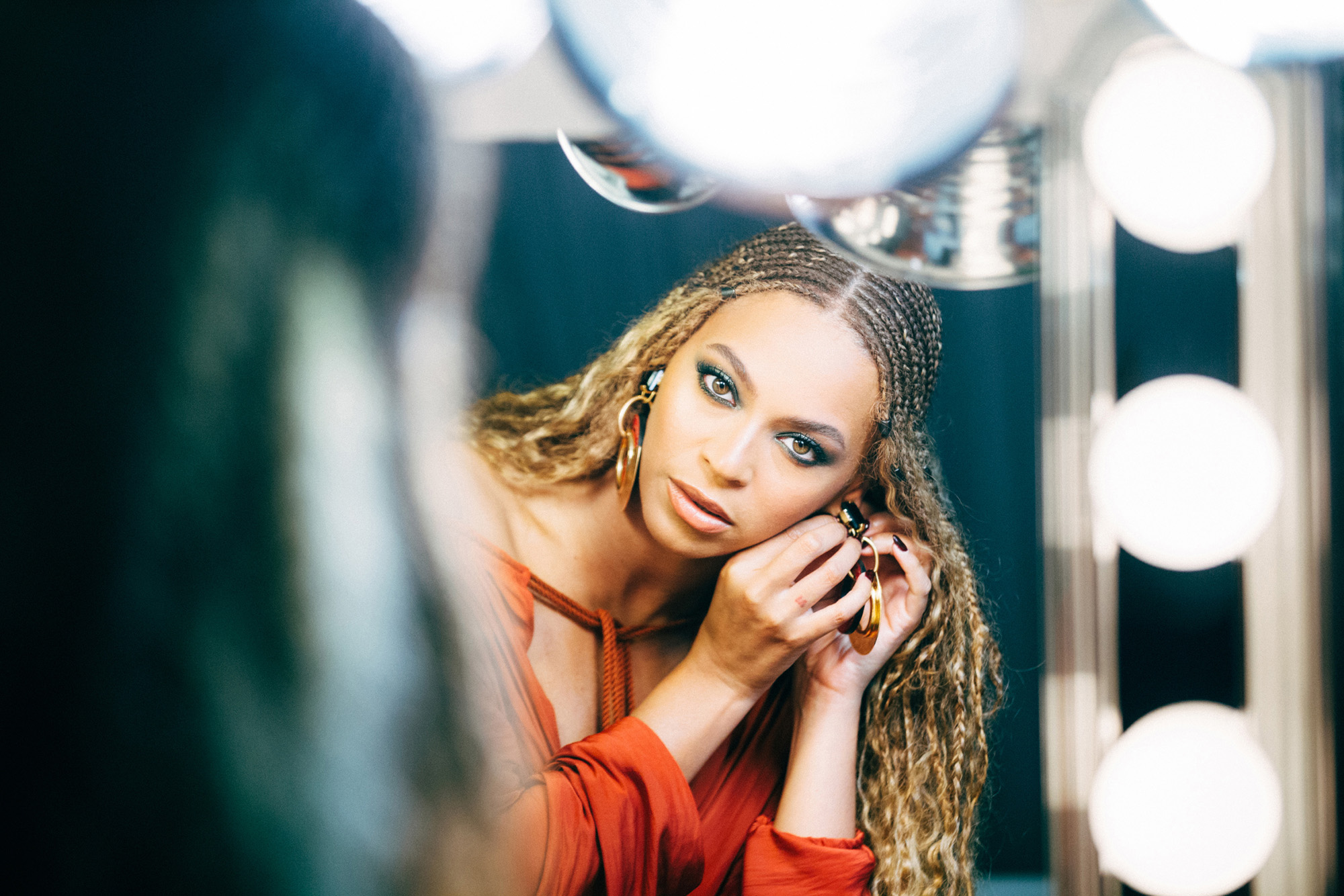 Backstage at Beyoncé's Formation World Tour in Cardiff, Wales, on June 30, 2016.