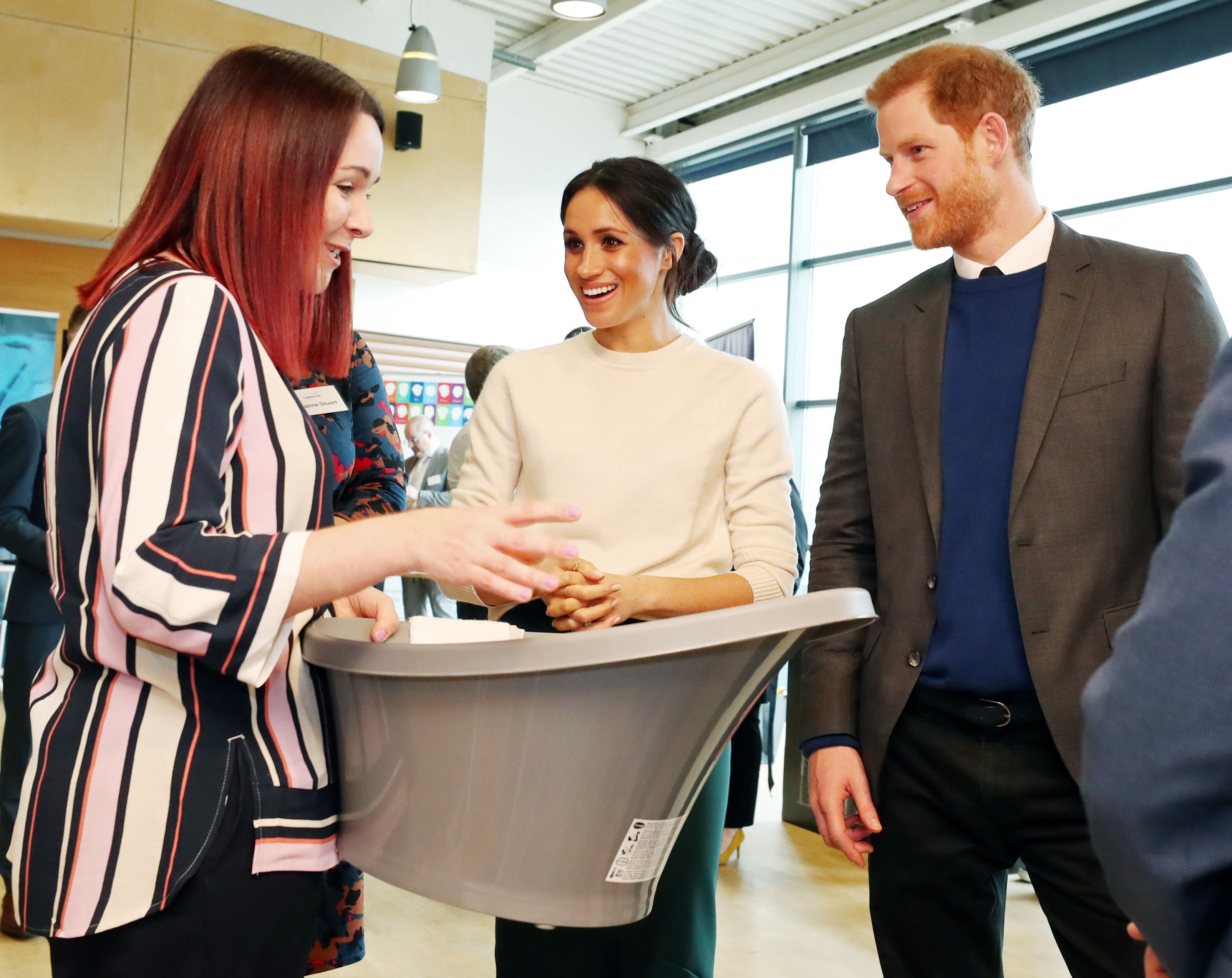 BRITAIN-NIRELAND-ROYALS