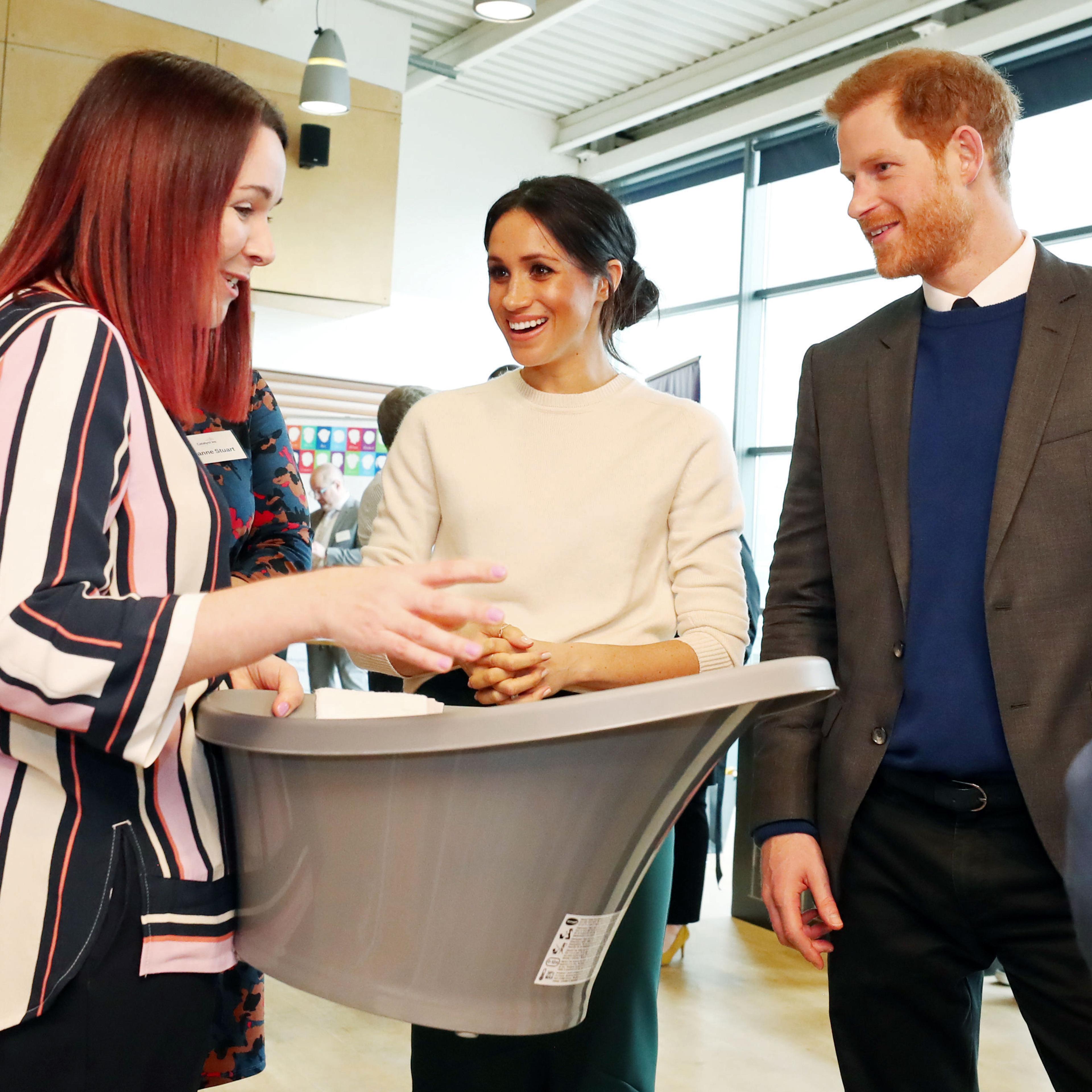 BRITAIN-NIRELAND-ROYALS