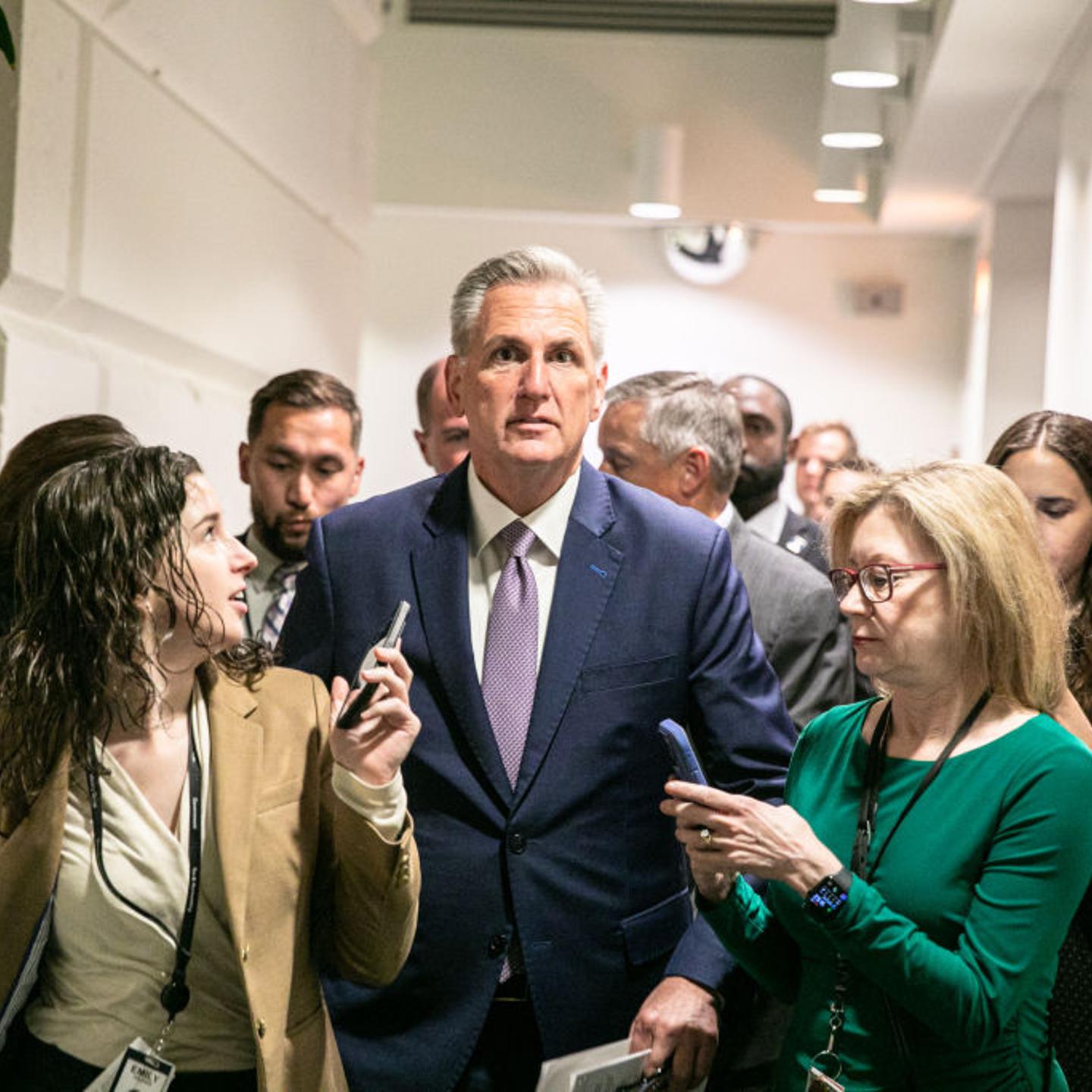 Kevin McCarthy on Capitol Hill