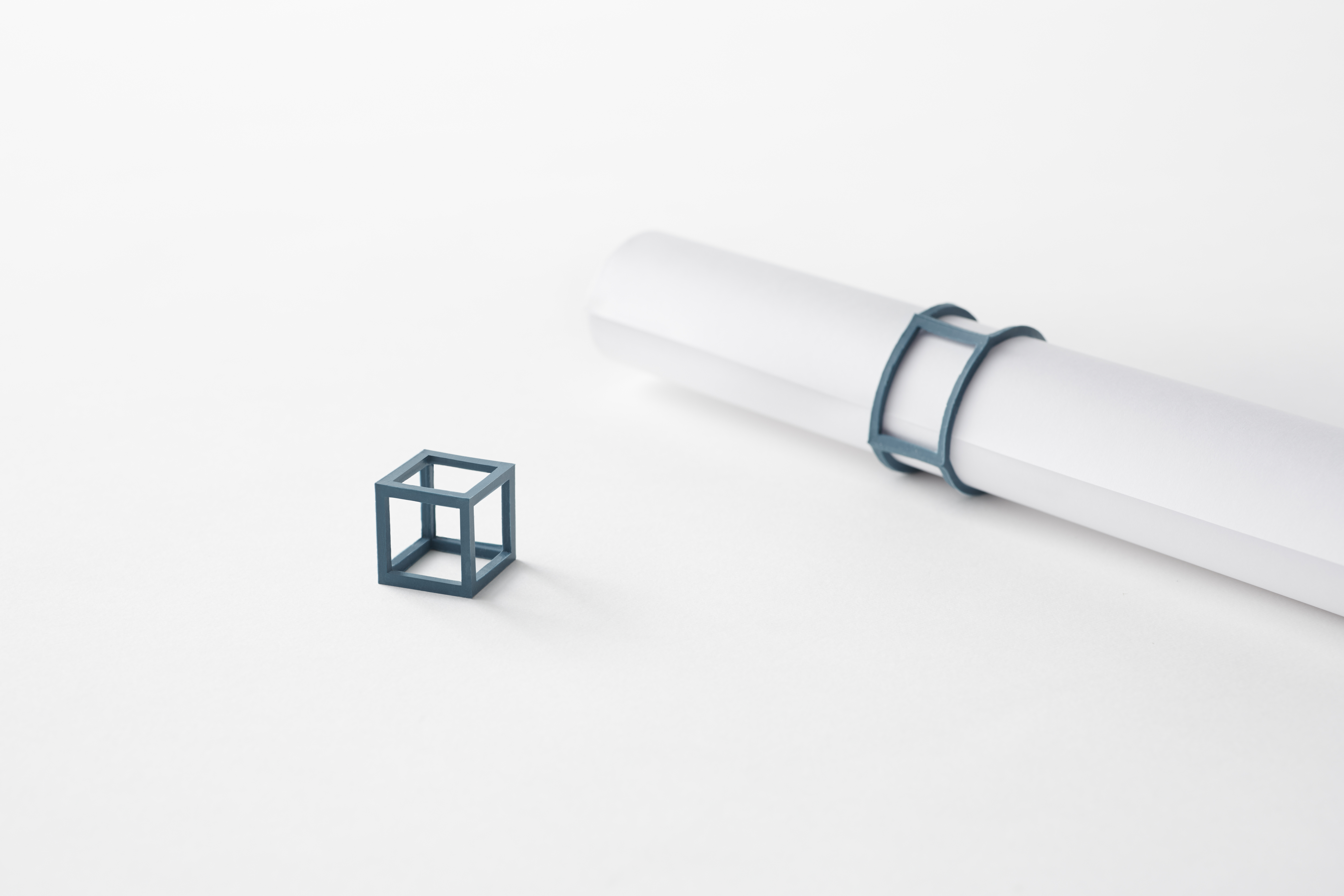 These Tiny Cubes Are Actually Rubber Bands