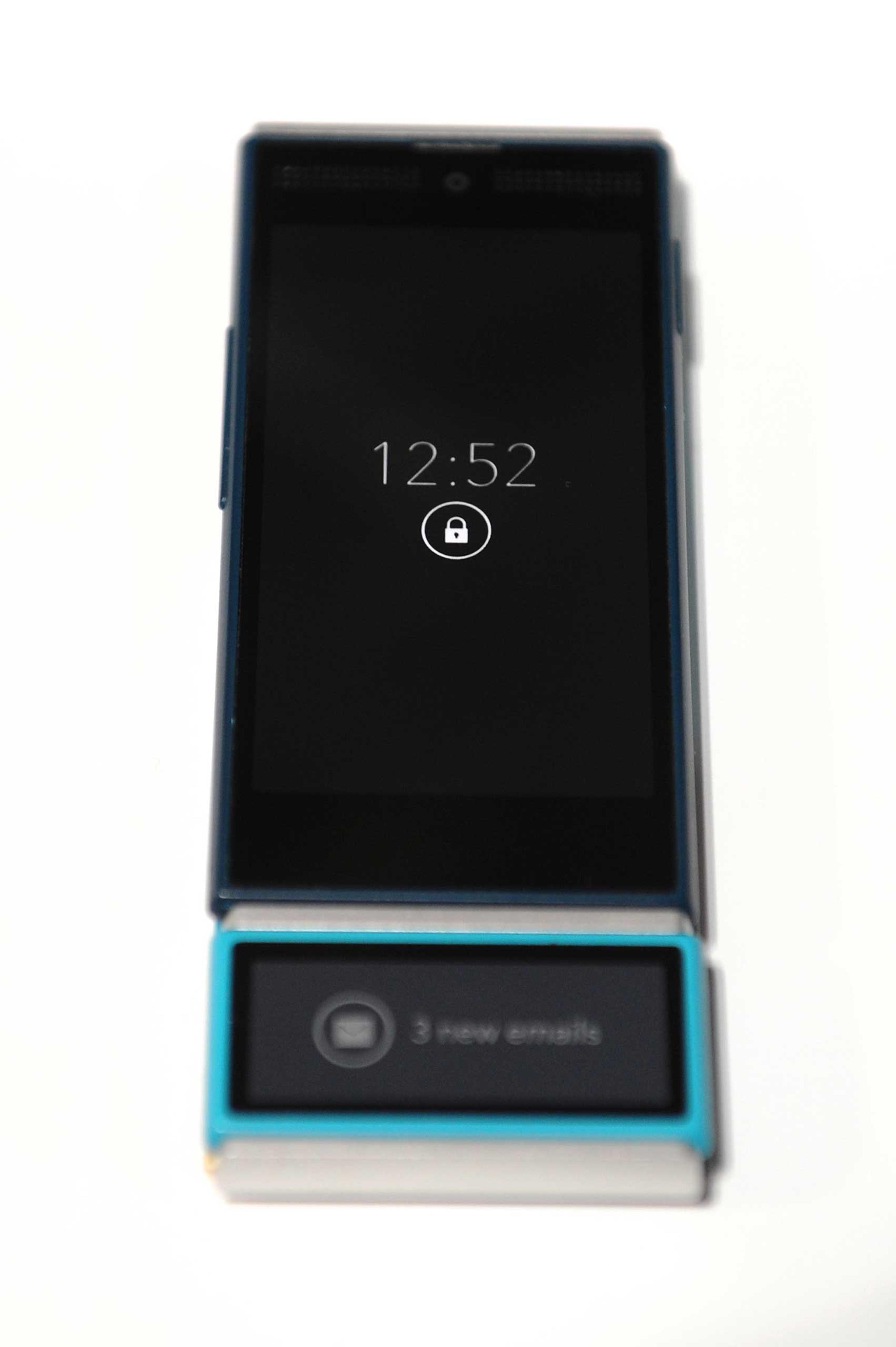 Google's modular phone (Project Ara) at Engadget Expand New York 2014 at Javits Center on Nov. 7, 2014 in New York City.