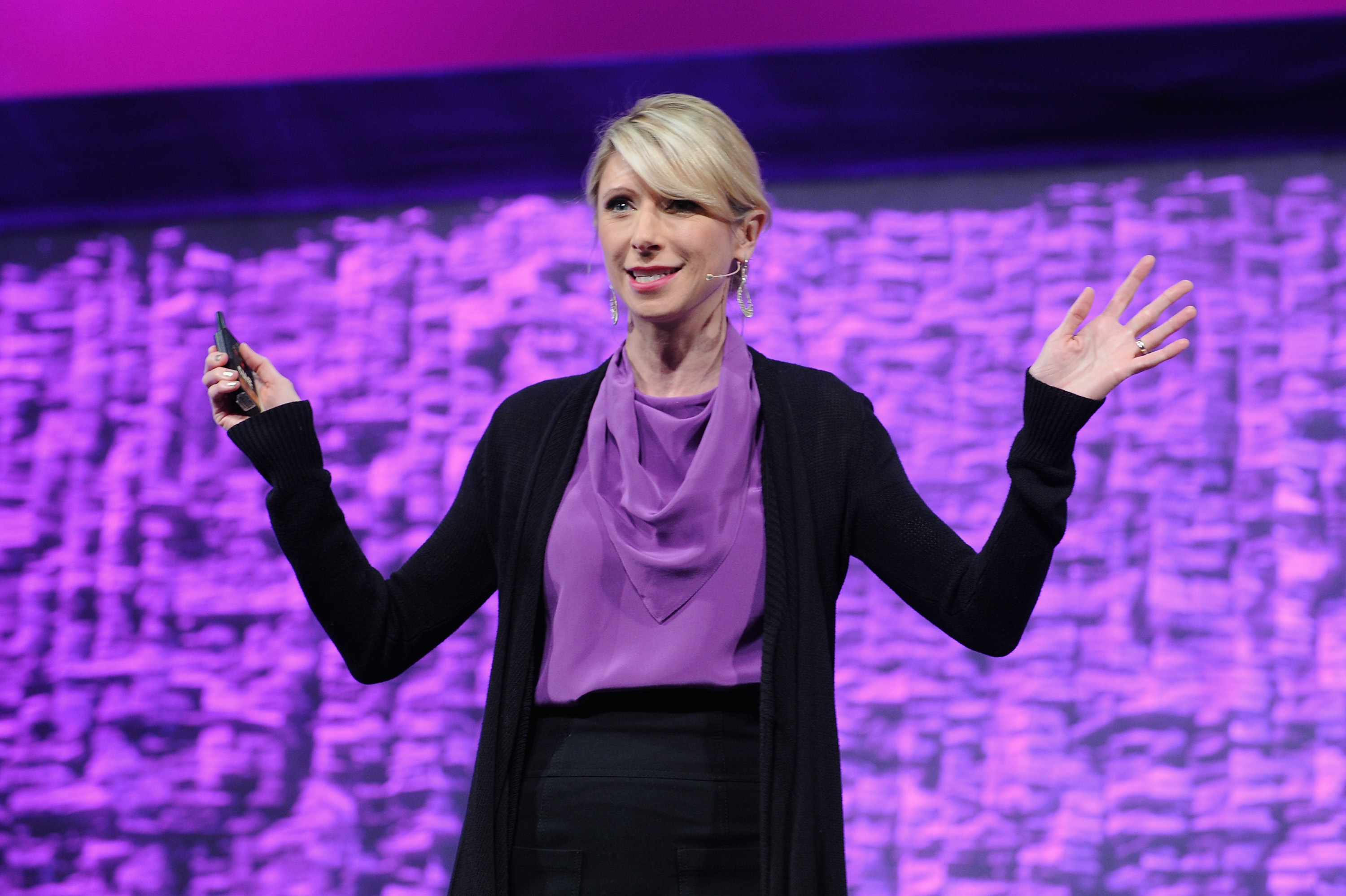 Amy Cuddy at Cosmopolitan Magazine's Fun Fearless Life Conference in New York City on Nov. 8, 2014.