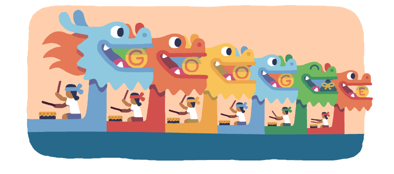 Google Doodle Dragon Boat