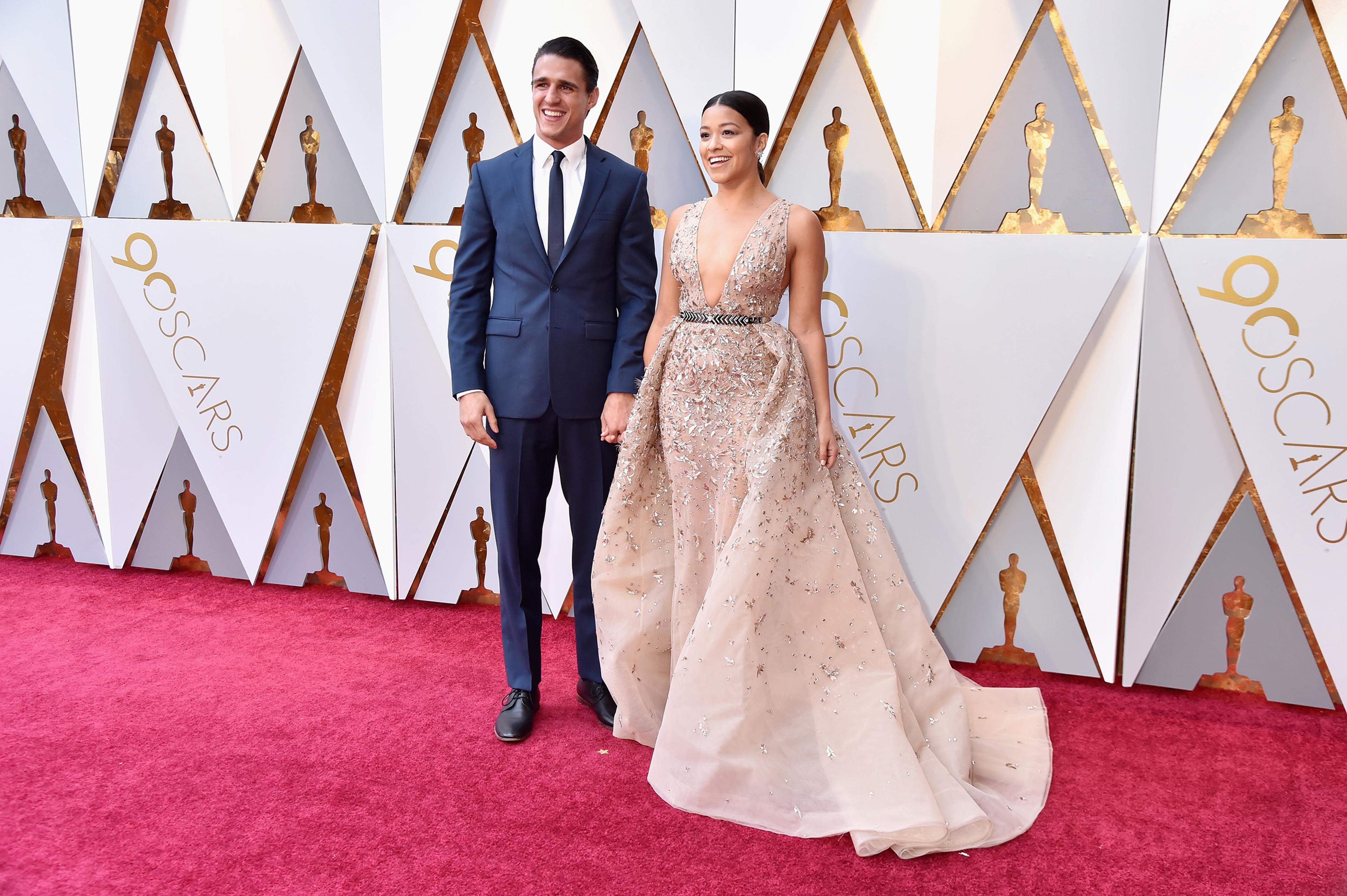90th Annual Academy Awards Oscars red carpet dresses suits outfits