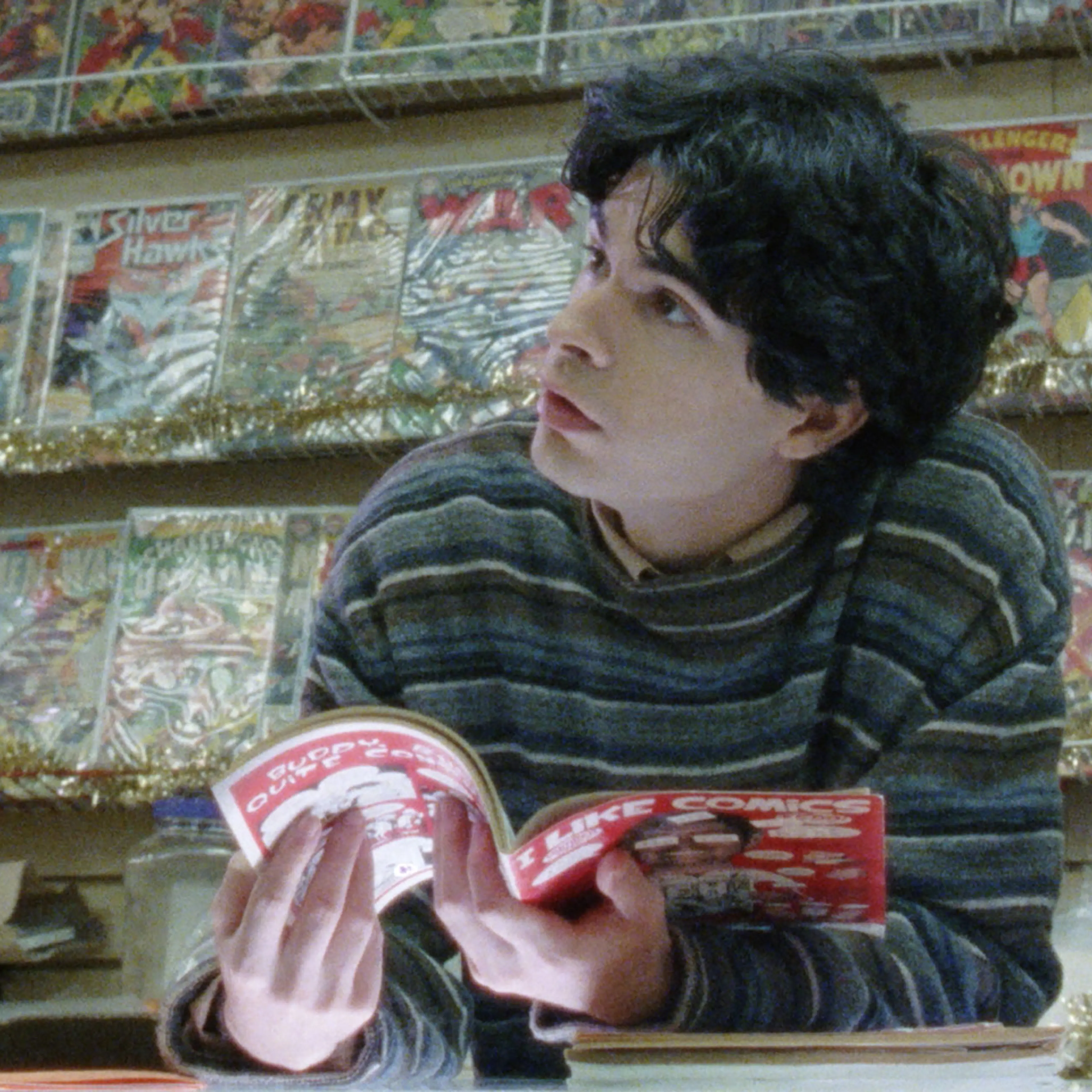 Still from FUNNY PAGES showing Daniel Zolghadri