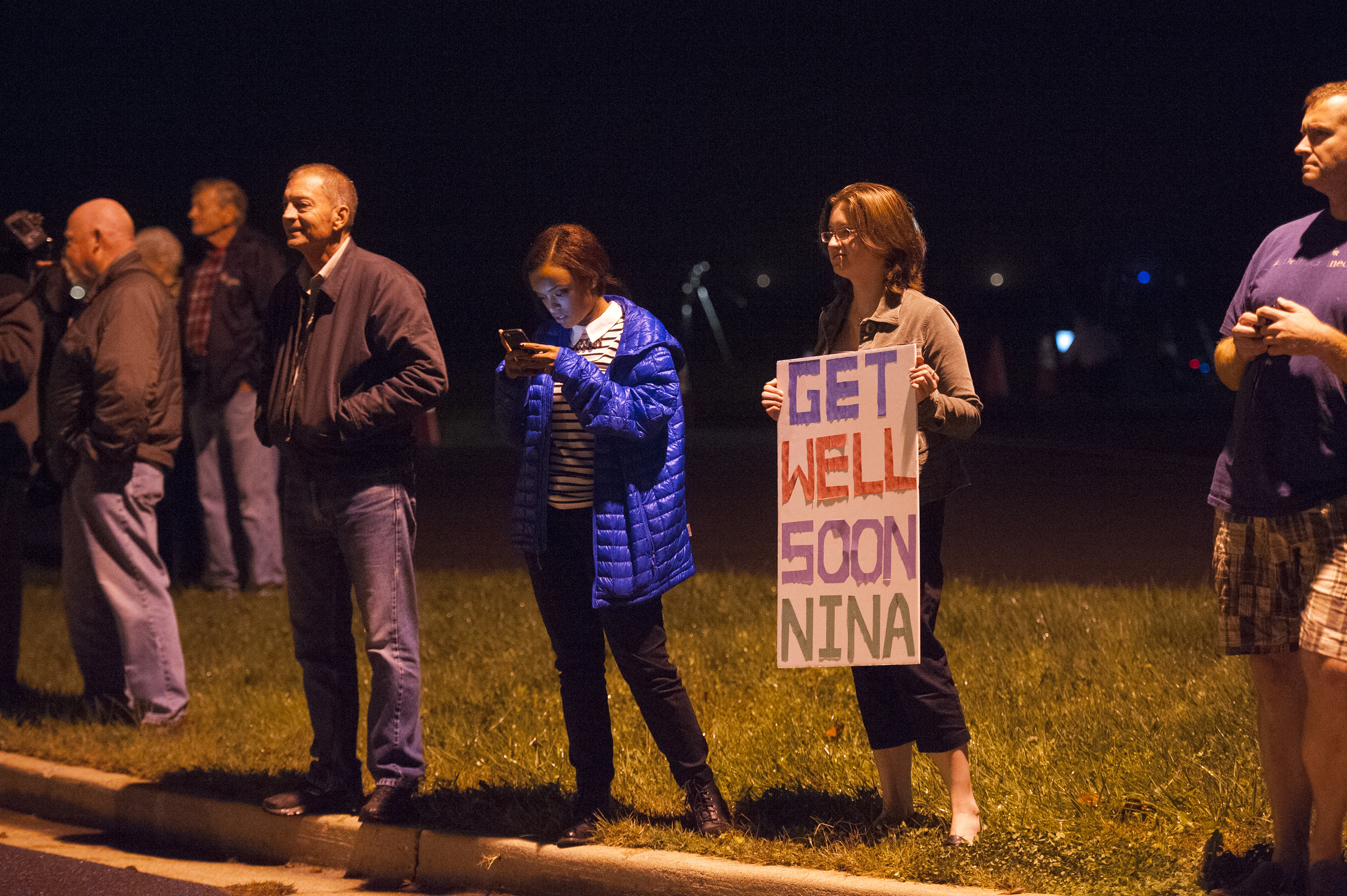 Ebola patient and nurse Nina Pham is flown into Frederick Airport and transfered to NIH