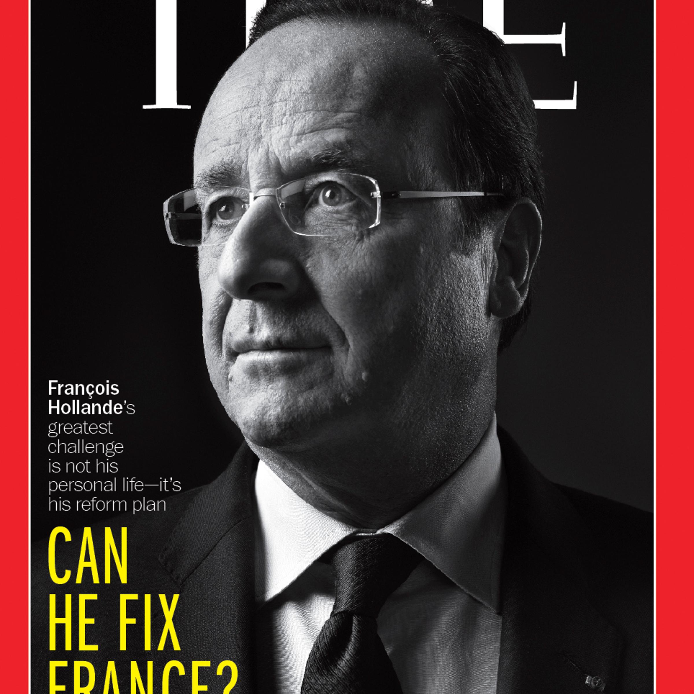 The cover of TIME International.