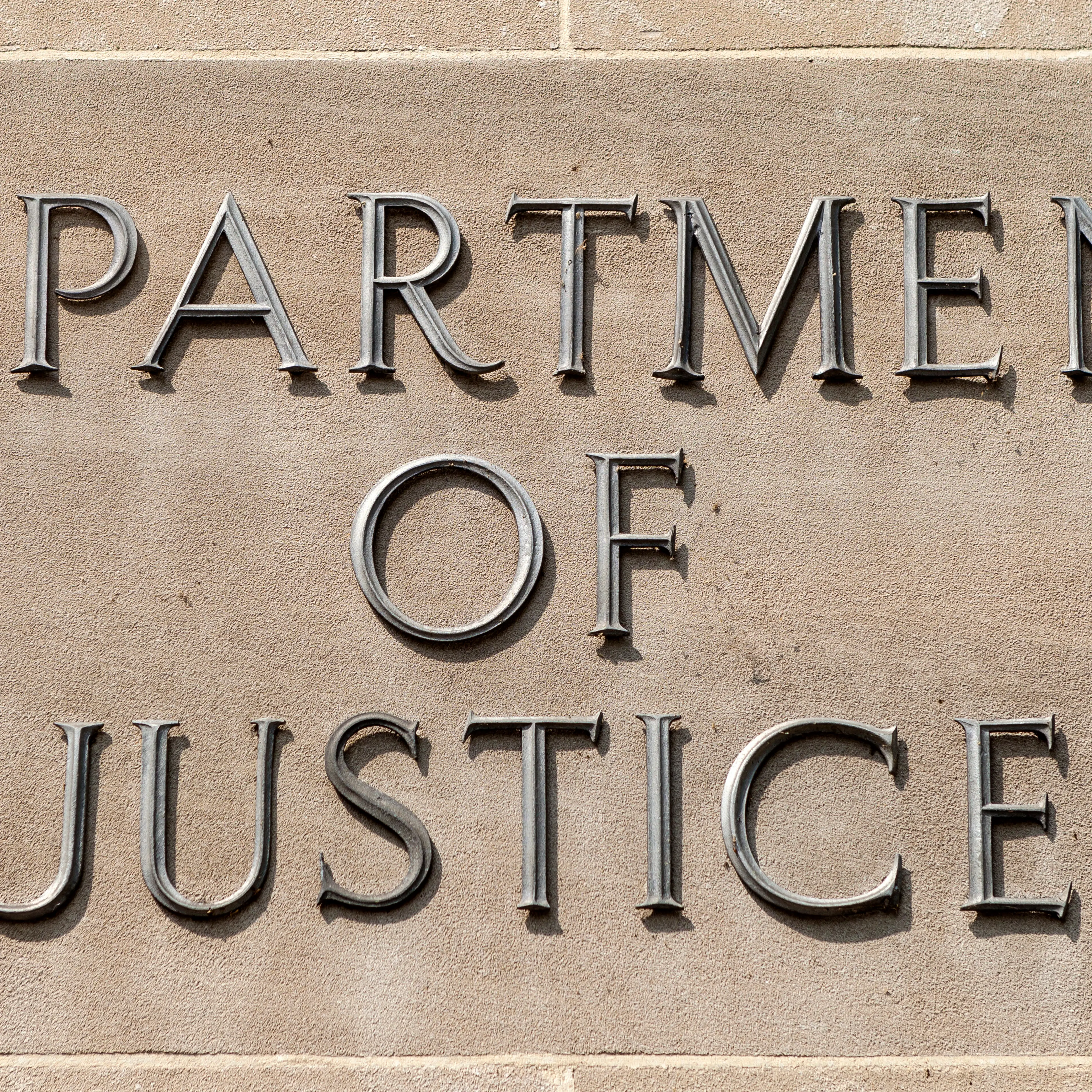 Department Of Justice In Washington DC
