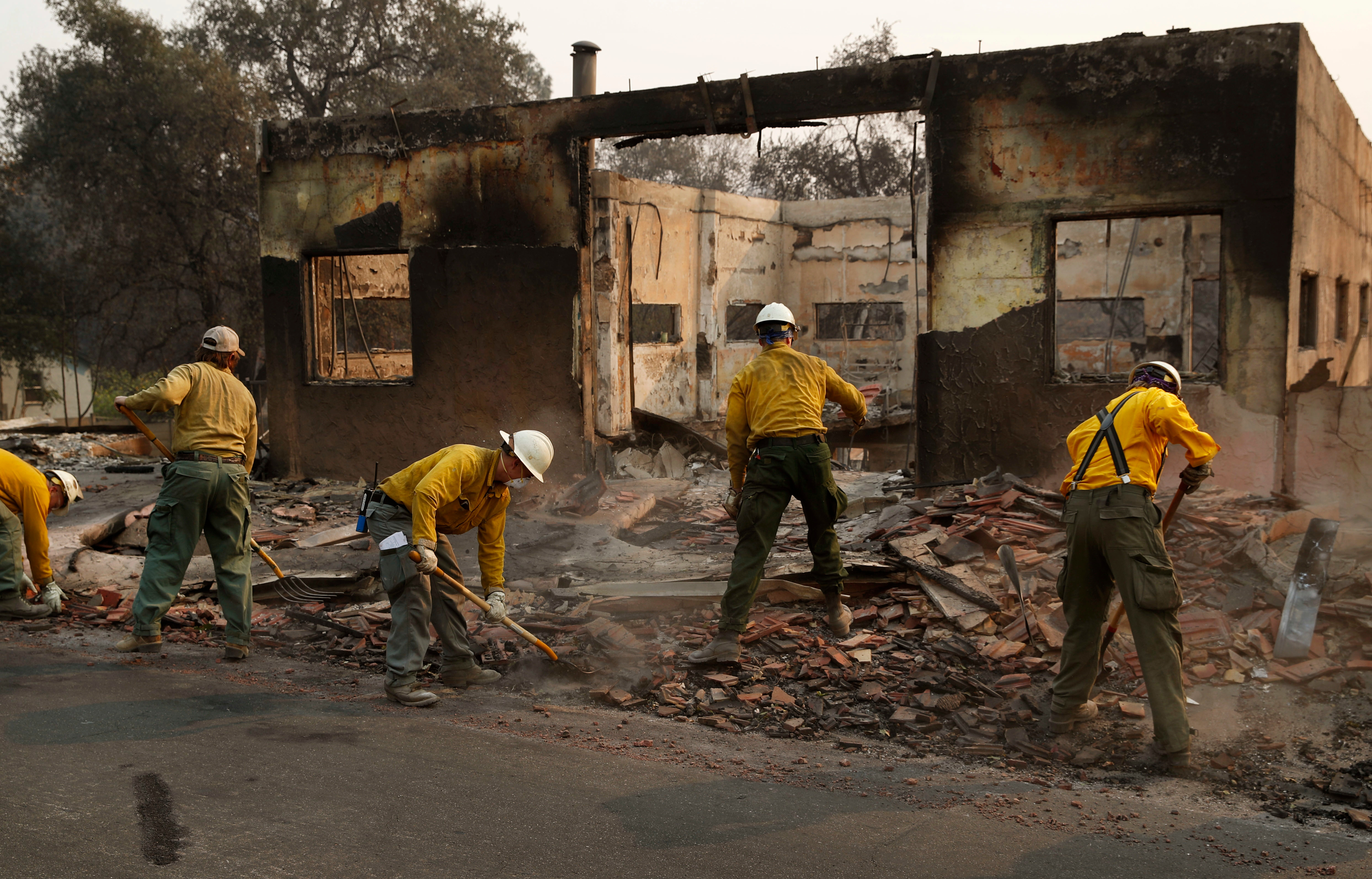California Wildfires, Paradise, USA - 12 Nov 2018
