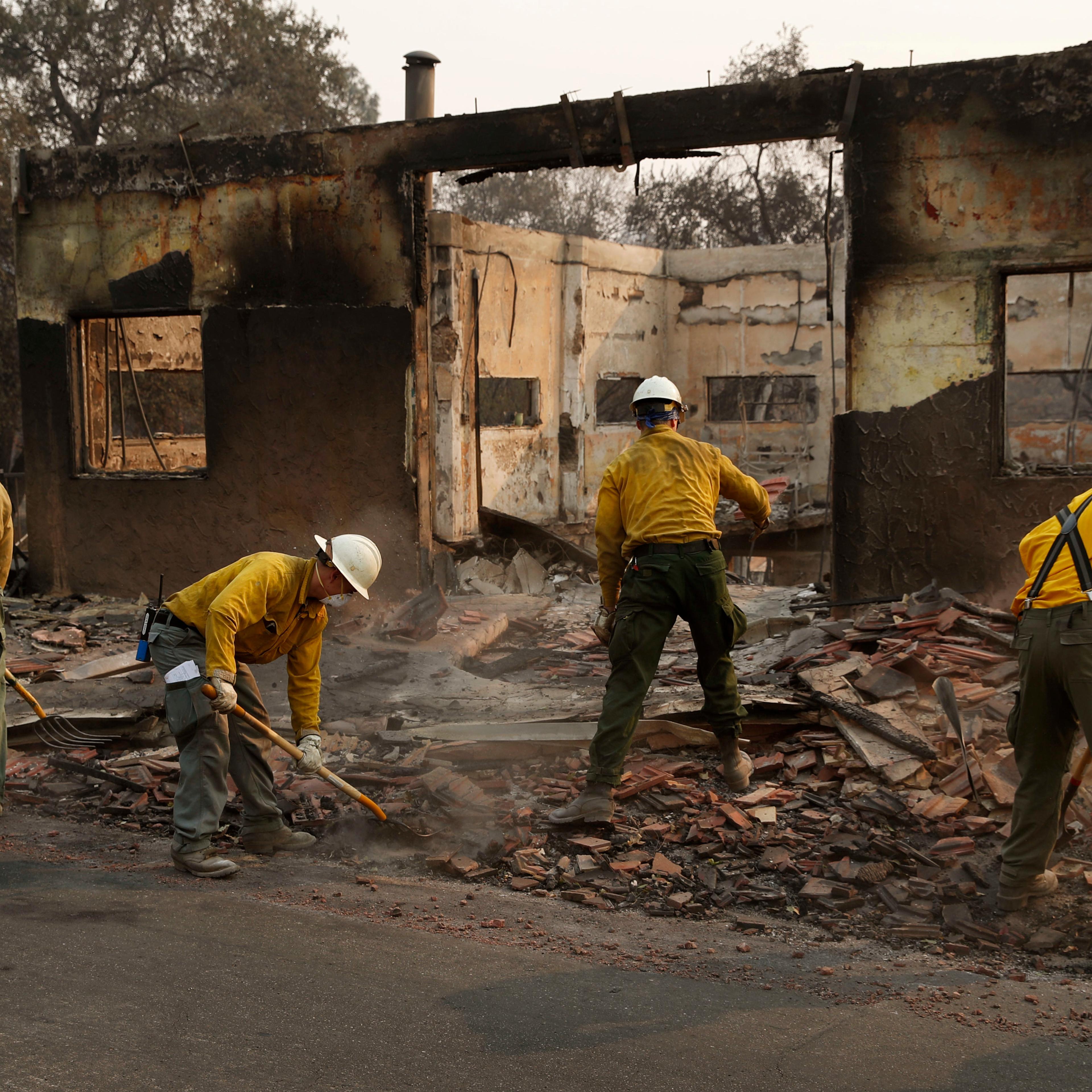 California Wildfires, Paradise, USA - 12 Nov 2018