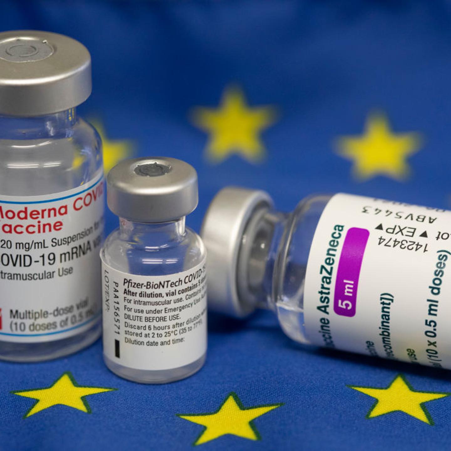 Illustration on the subject of vaccines in Europe