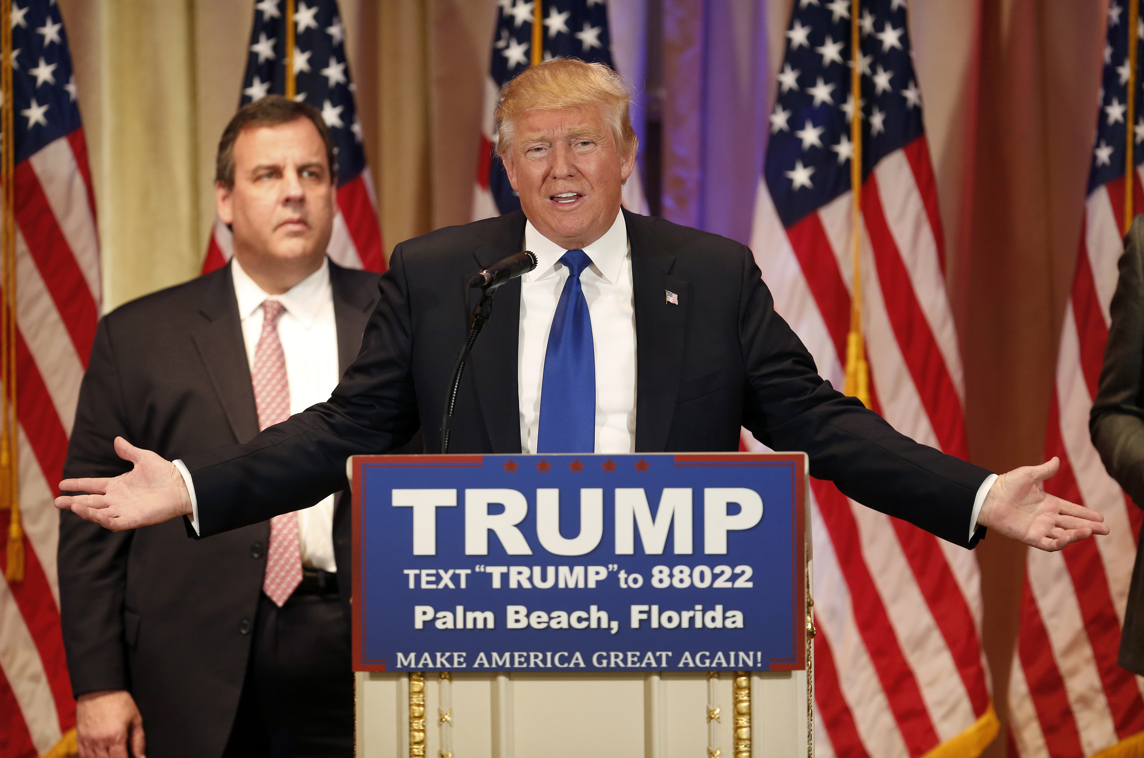 Presidential Candidate Donald Trump Holds Super Tuesday Event