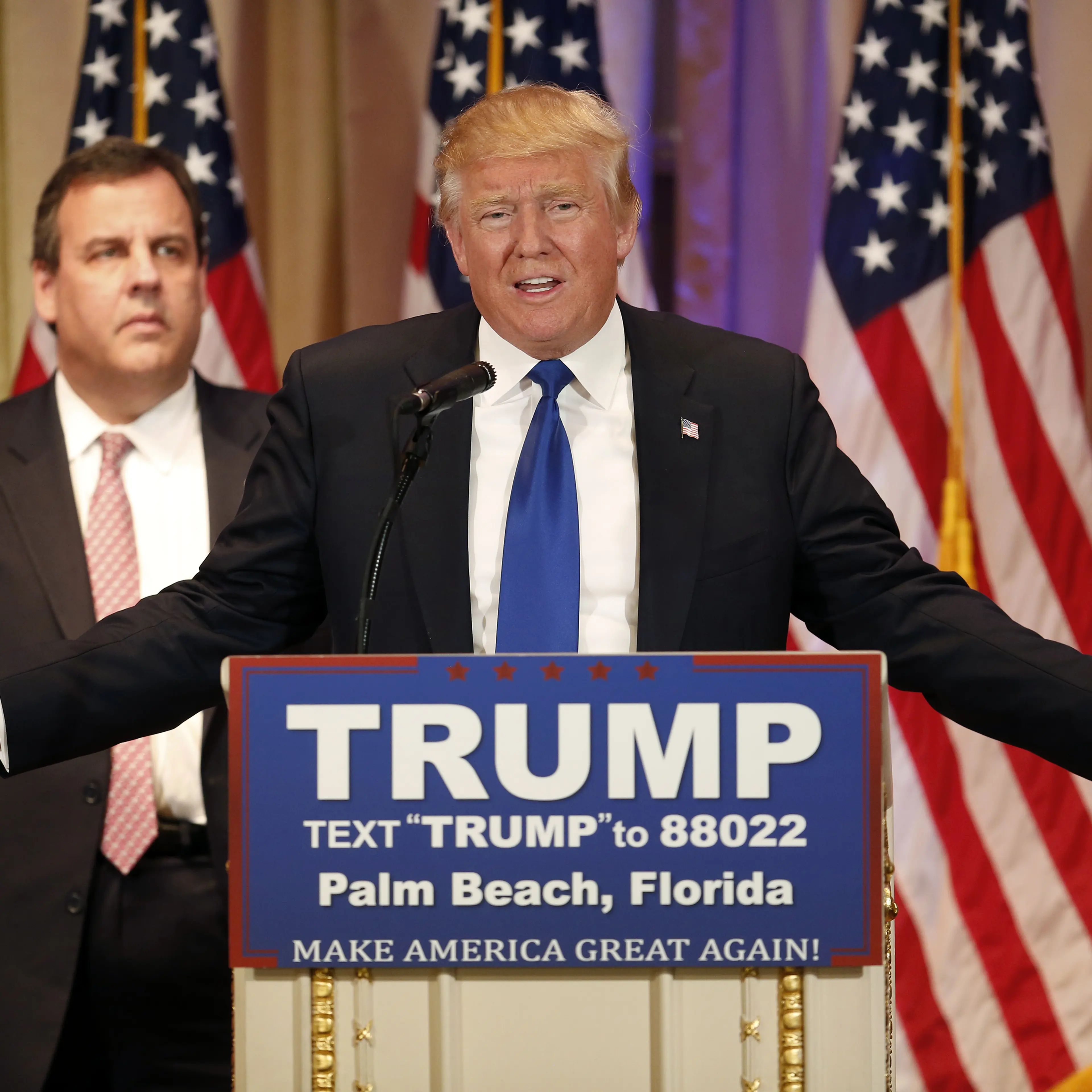 Presidential Candidate Donald Trump Holds Super Tuesday Event