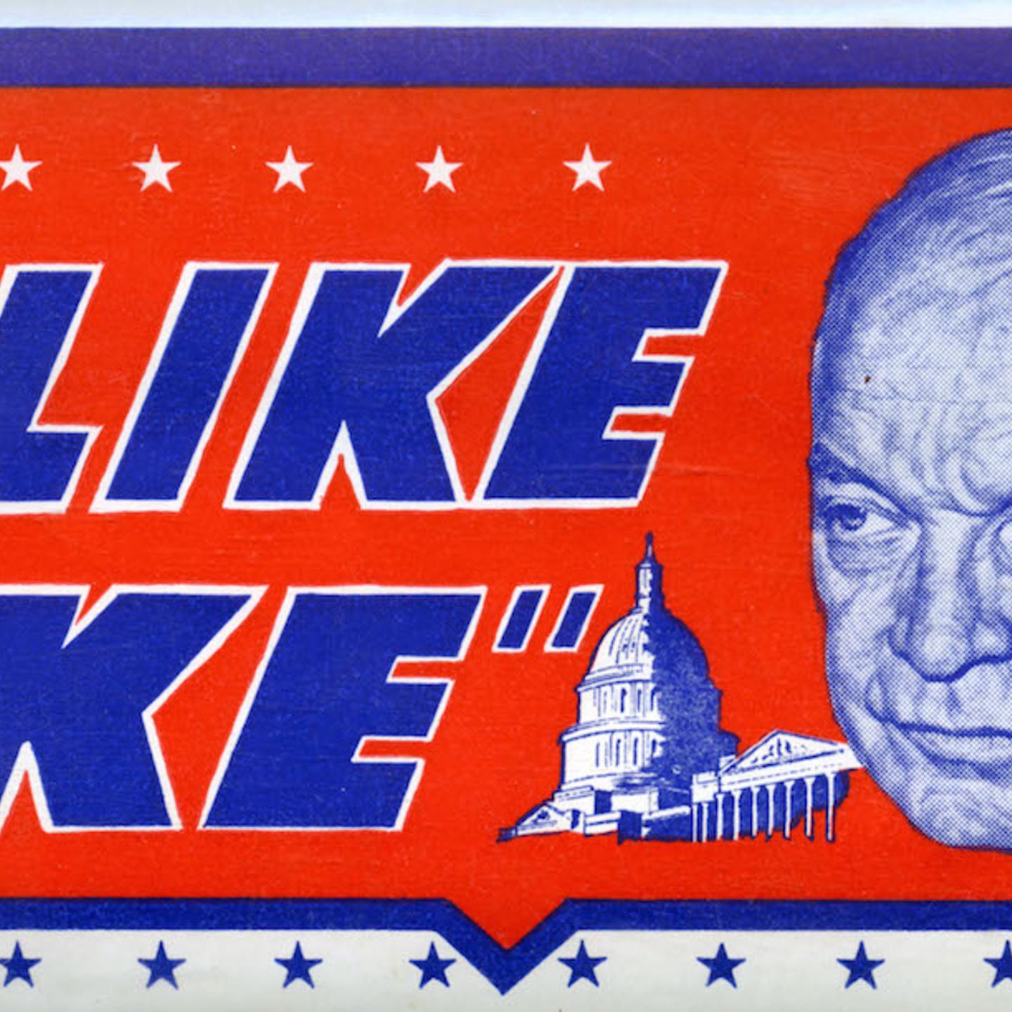 'I Like Ike' Campaign Sticker