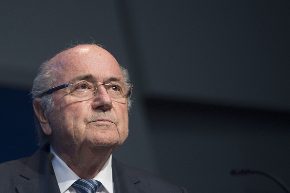 Sepp Blatter holds a press conference at the FIFA headquarters in Zurich, Switzerland on June 2, 2015.