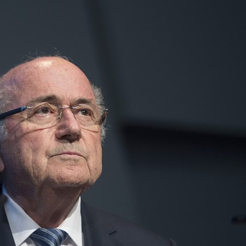 Sepp Blatter holds a press conference at the FIFA headquarters in Zurich, Switzerland on June 2, 2015.