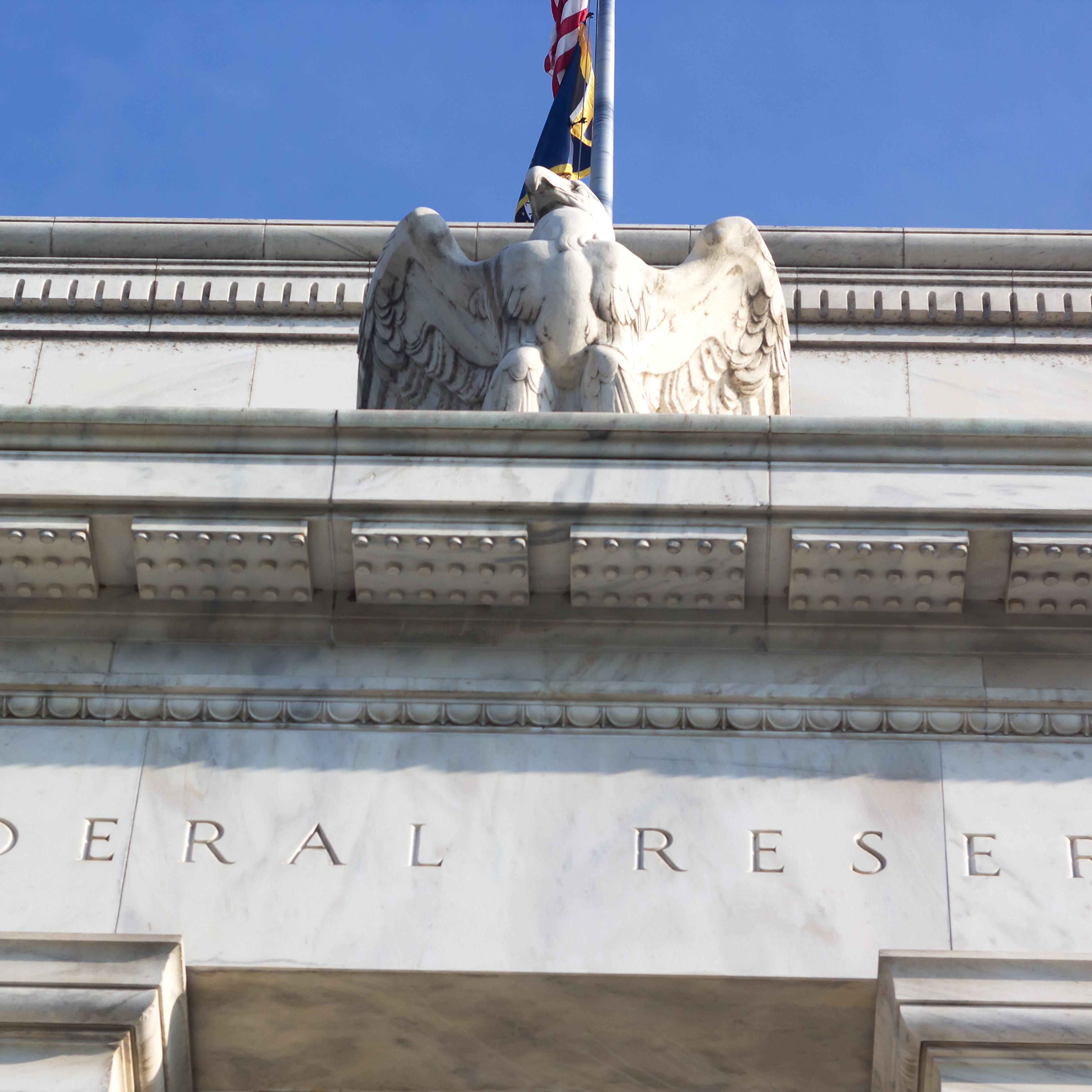 Federal Reserve building in Washington DC, USA