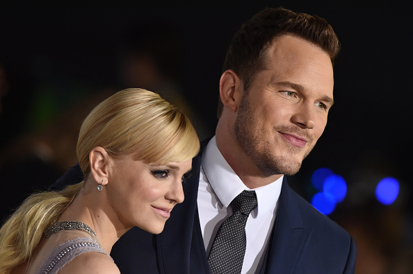 Anna Faris and Chris Pratt arrive at the premiere of Columbia Pictures' 'Passengers' at Regency Village Theatre on December 14, 2016 in Westwood, California.