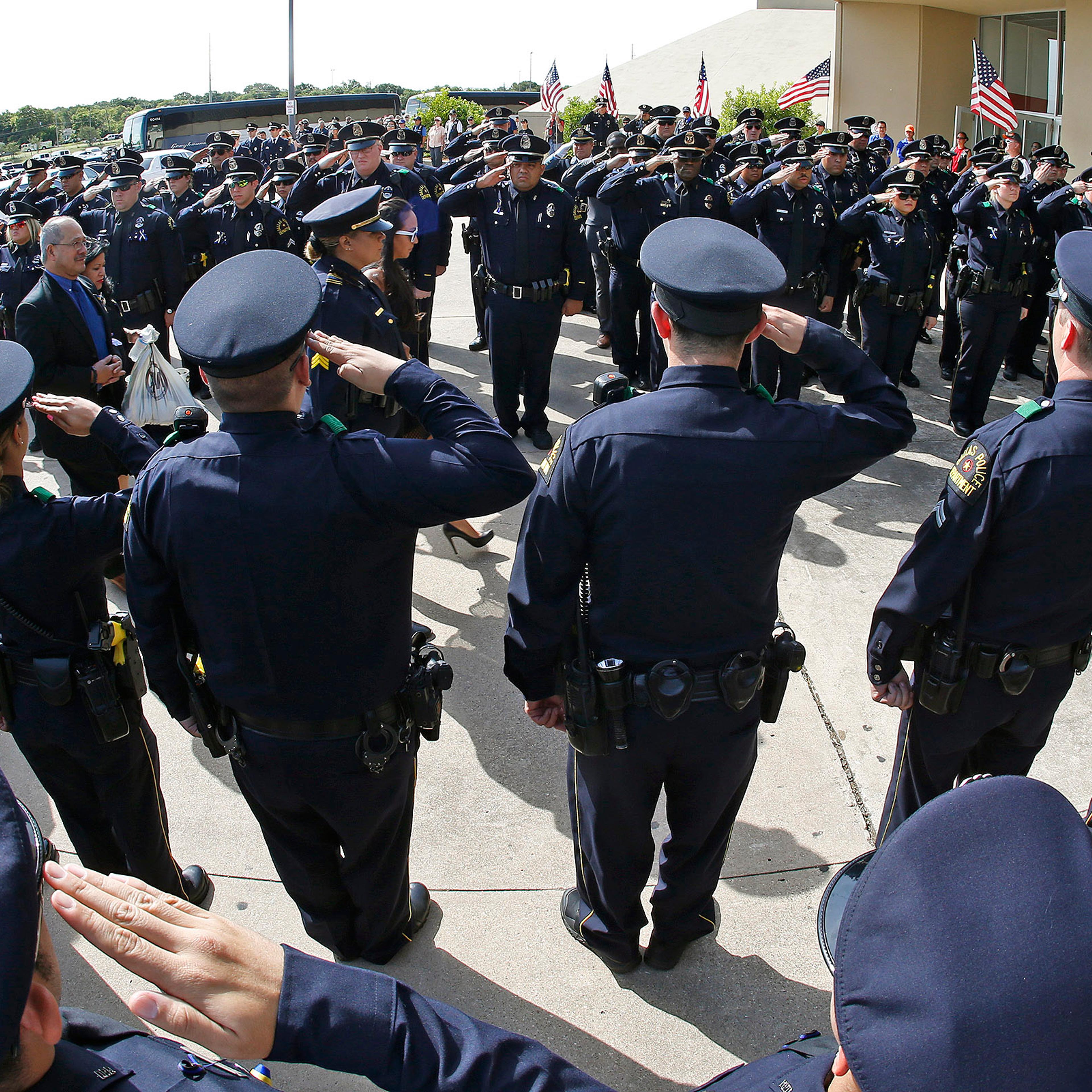 Dallas Police Zamarripa Funeral