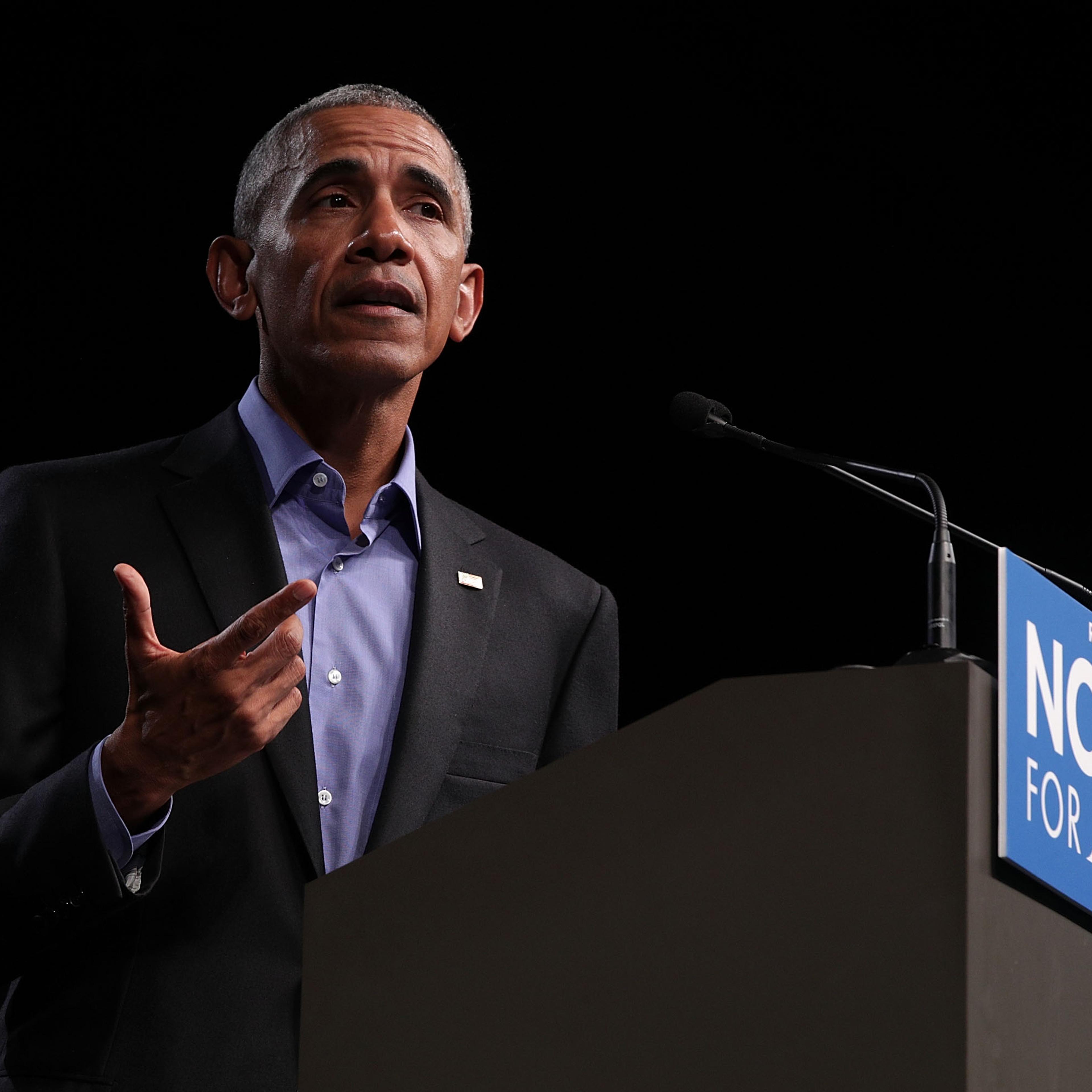 Barack Obama Campaigns With Democratic Gubernatorial Candidate Ralph Northam