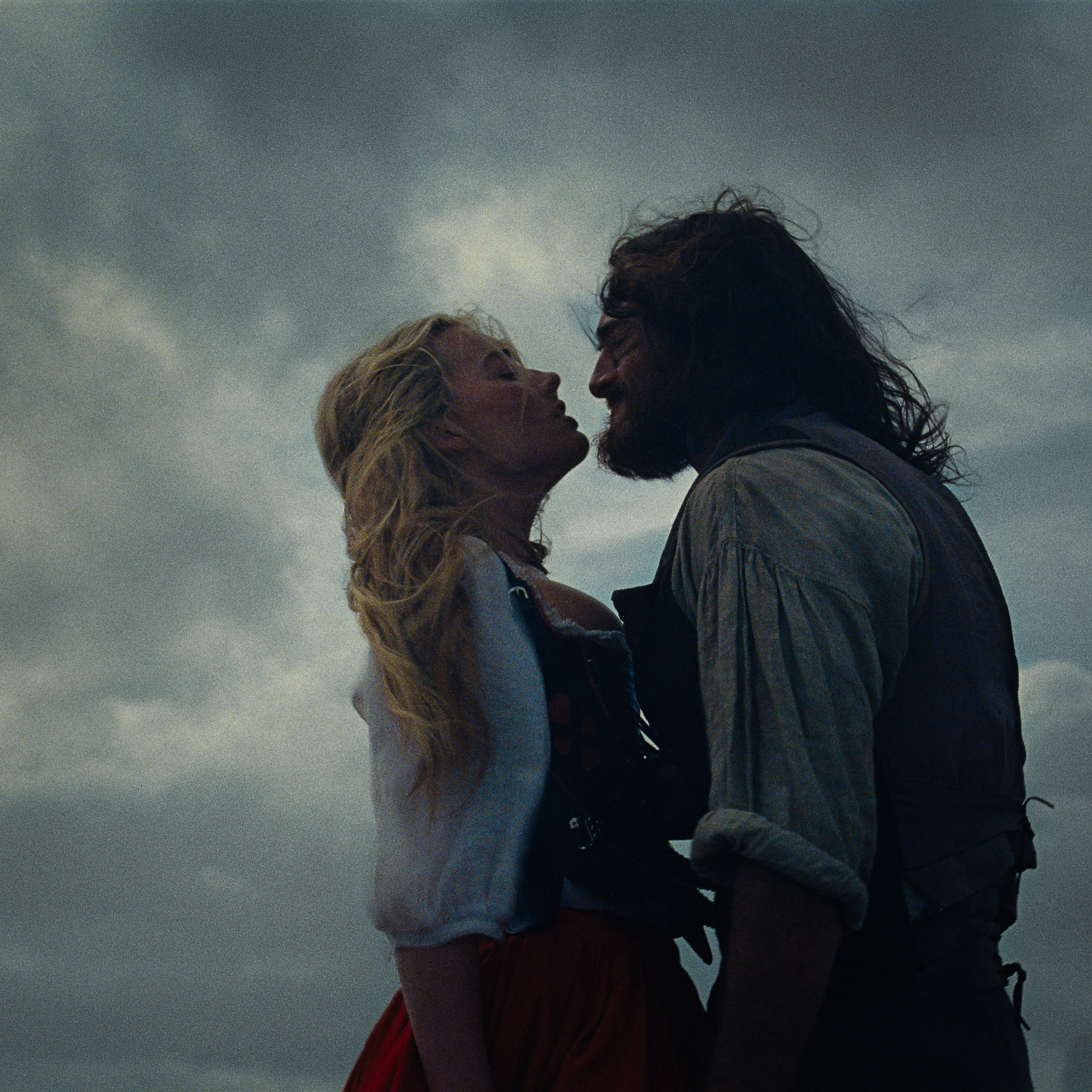 Margot Robbie and Jacob Elordi in Emerald Fennell's Wuthering Heights