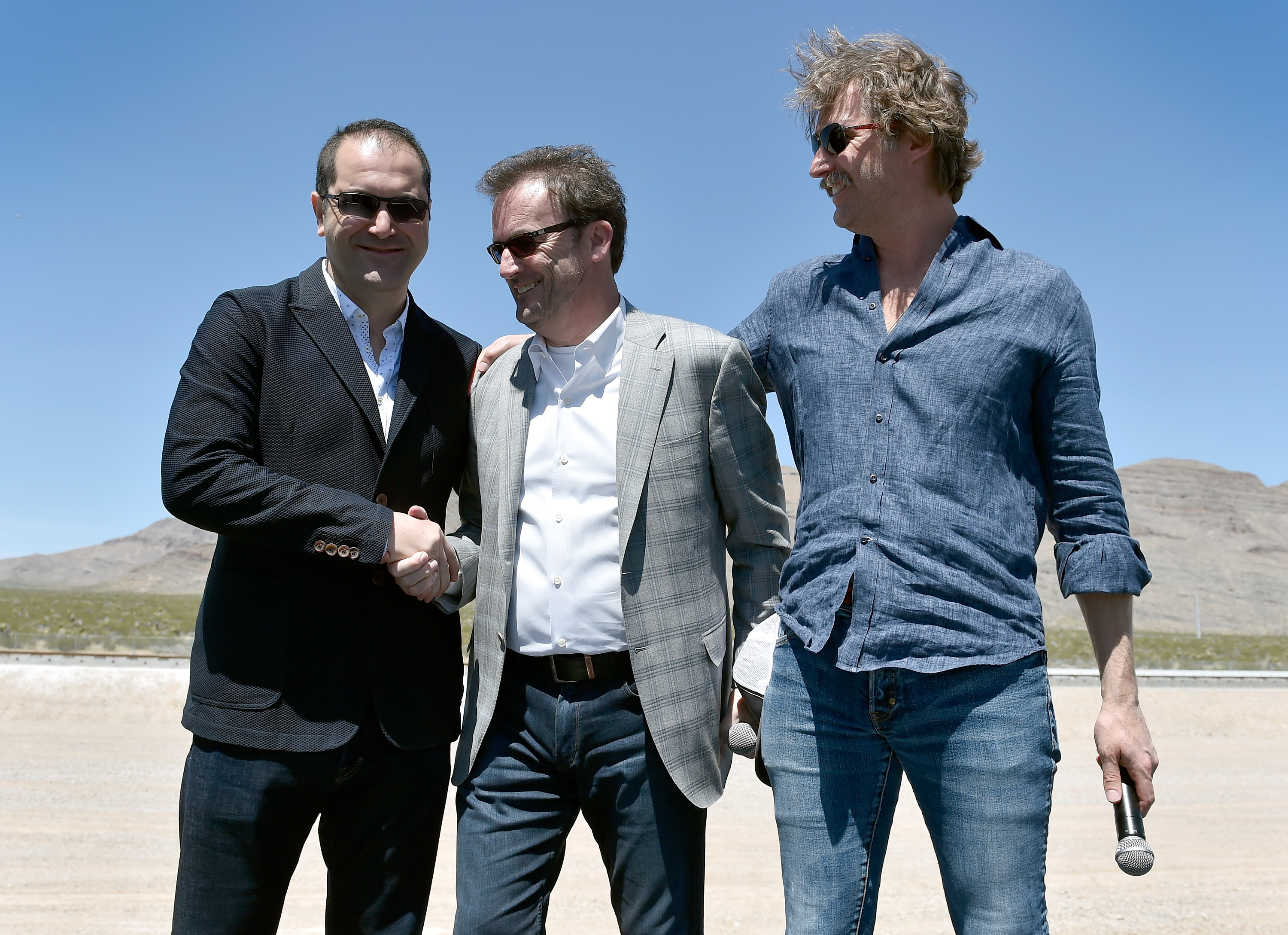 Elon Musk's High Speed Train Concept Company Hyperloop One Holds First Public Test Run