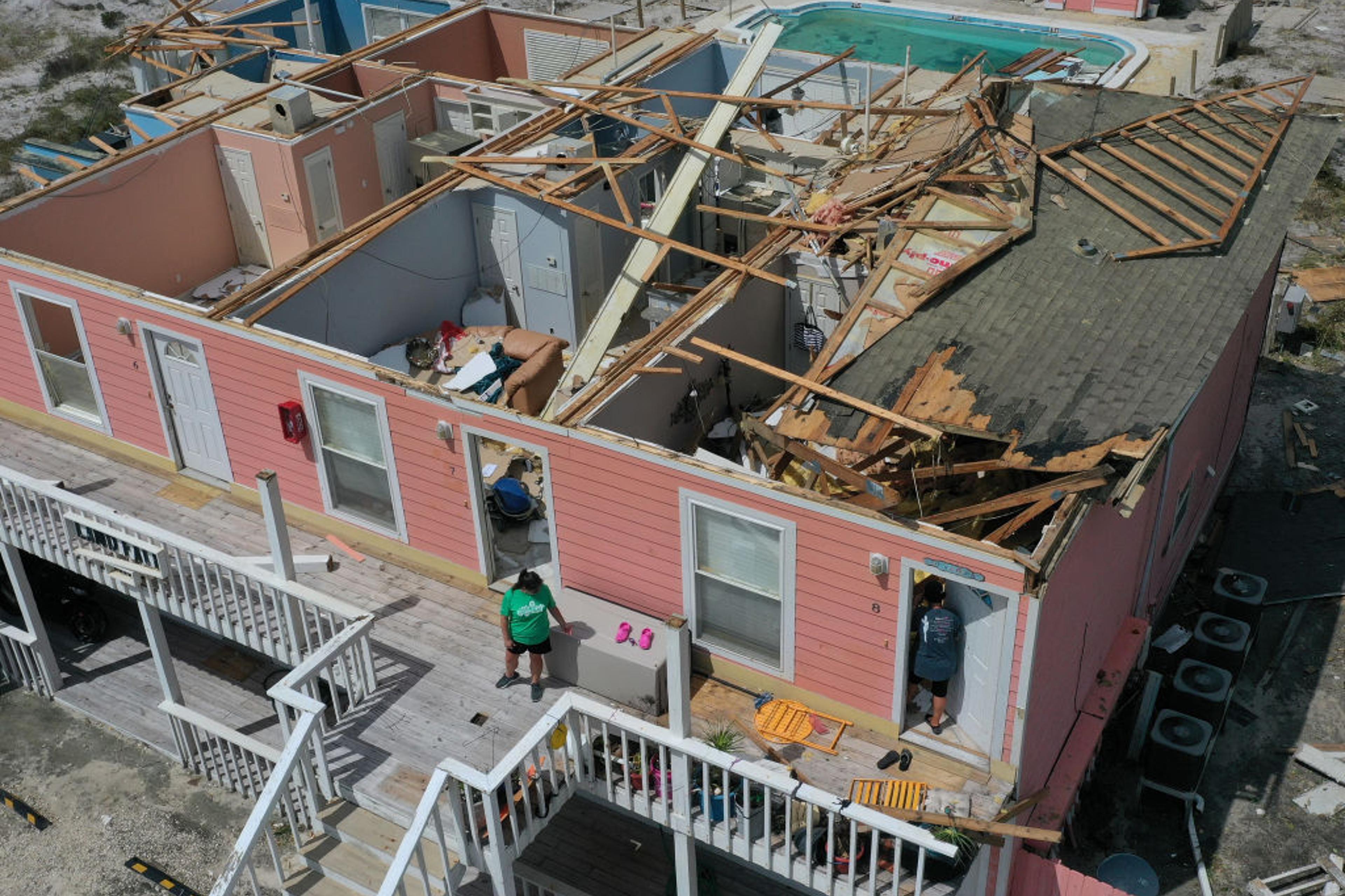 Hurricane Sally Makes Landfall On Gulf Coast